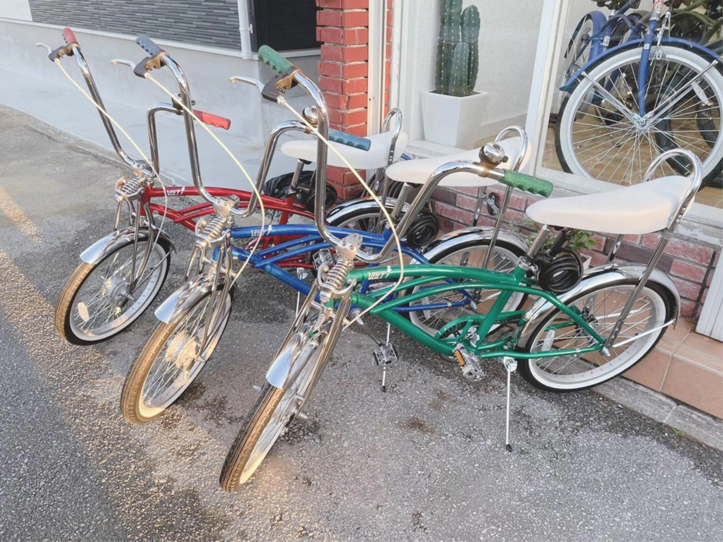 Cycling in El Sol Town Okinawa