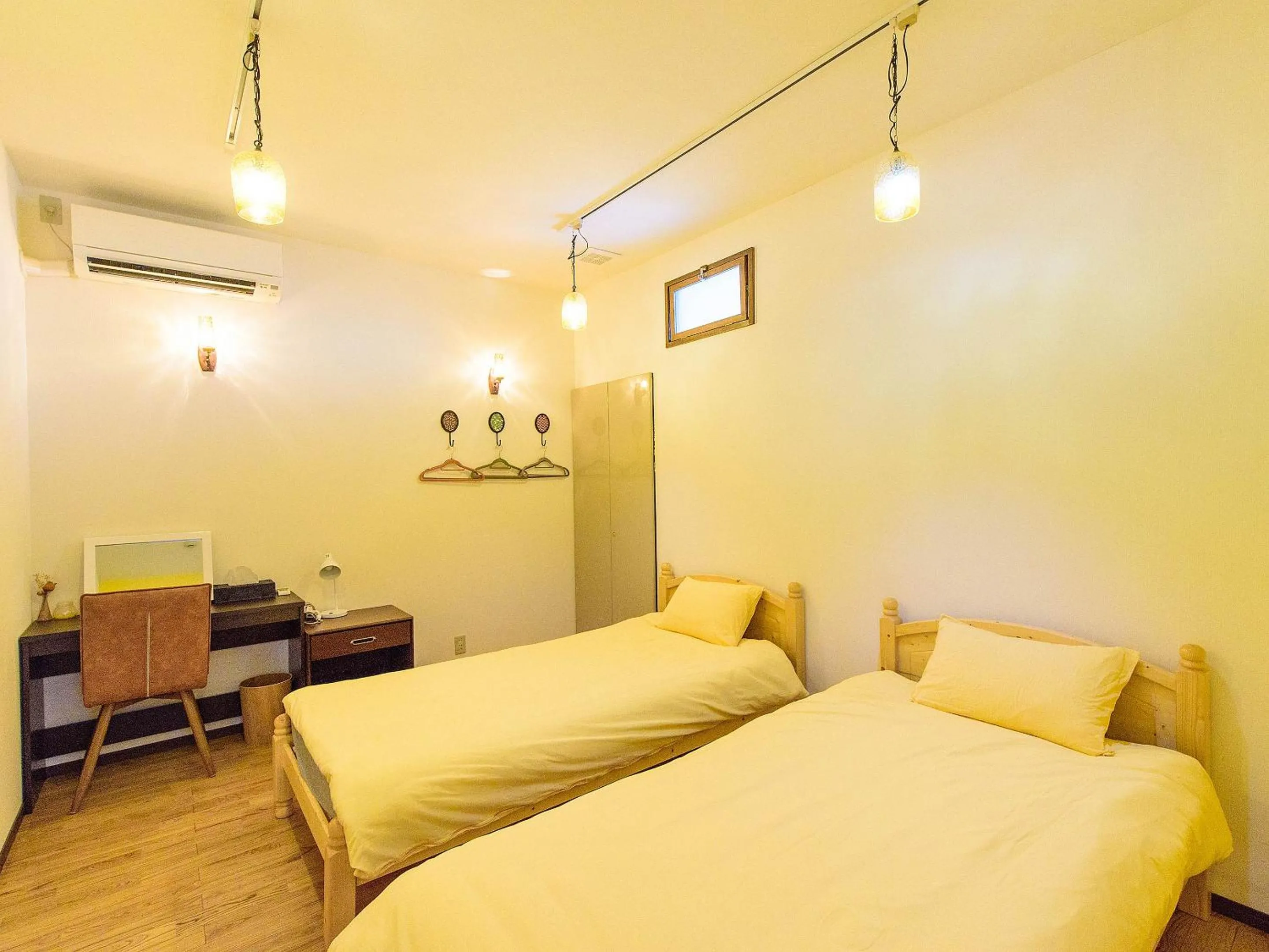 Bedroom, Bed in El Sol Town Okinawa