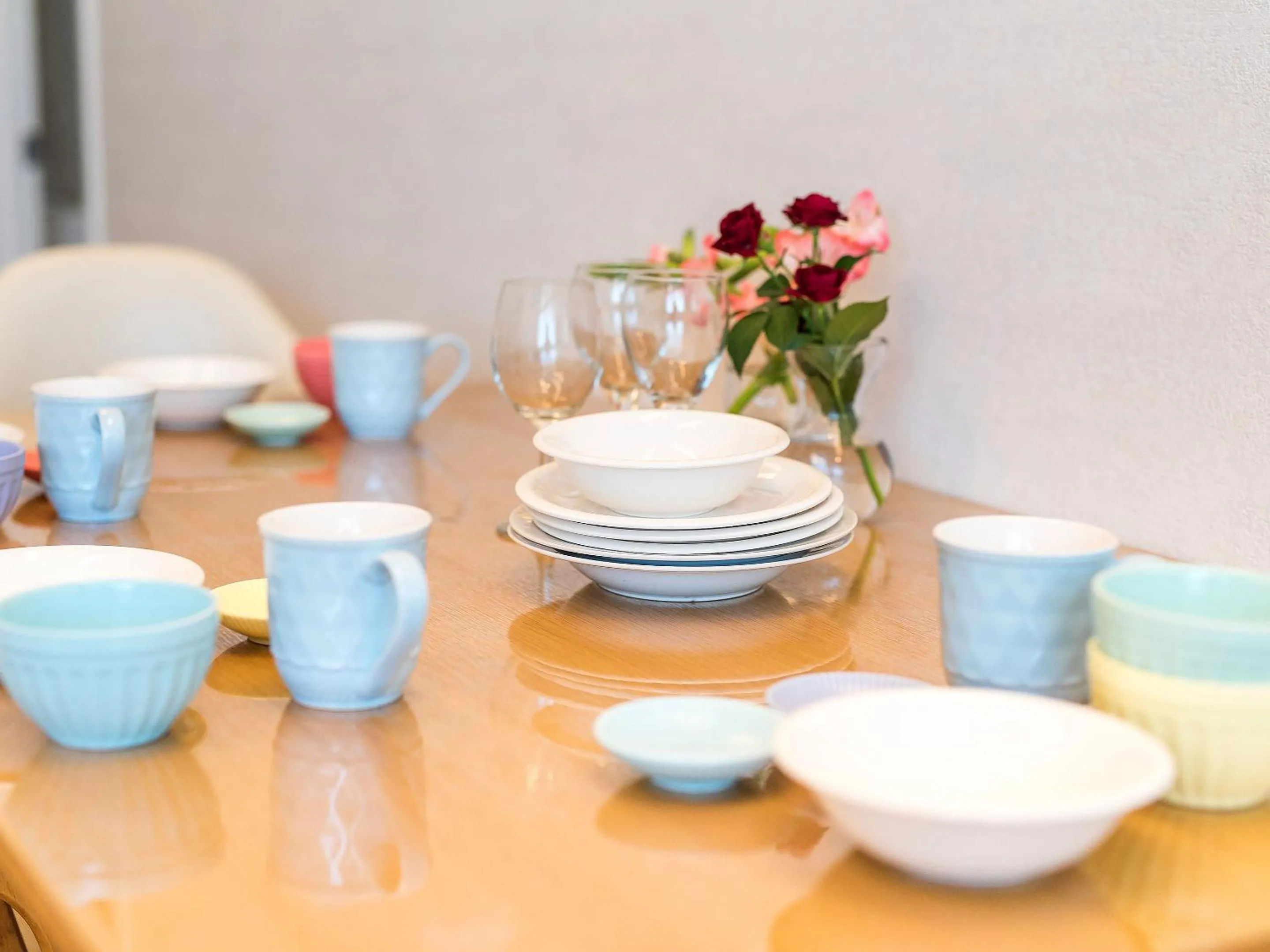 Dining area in El Sol Town Okinawa