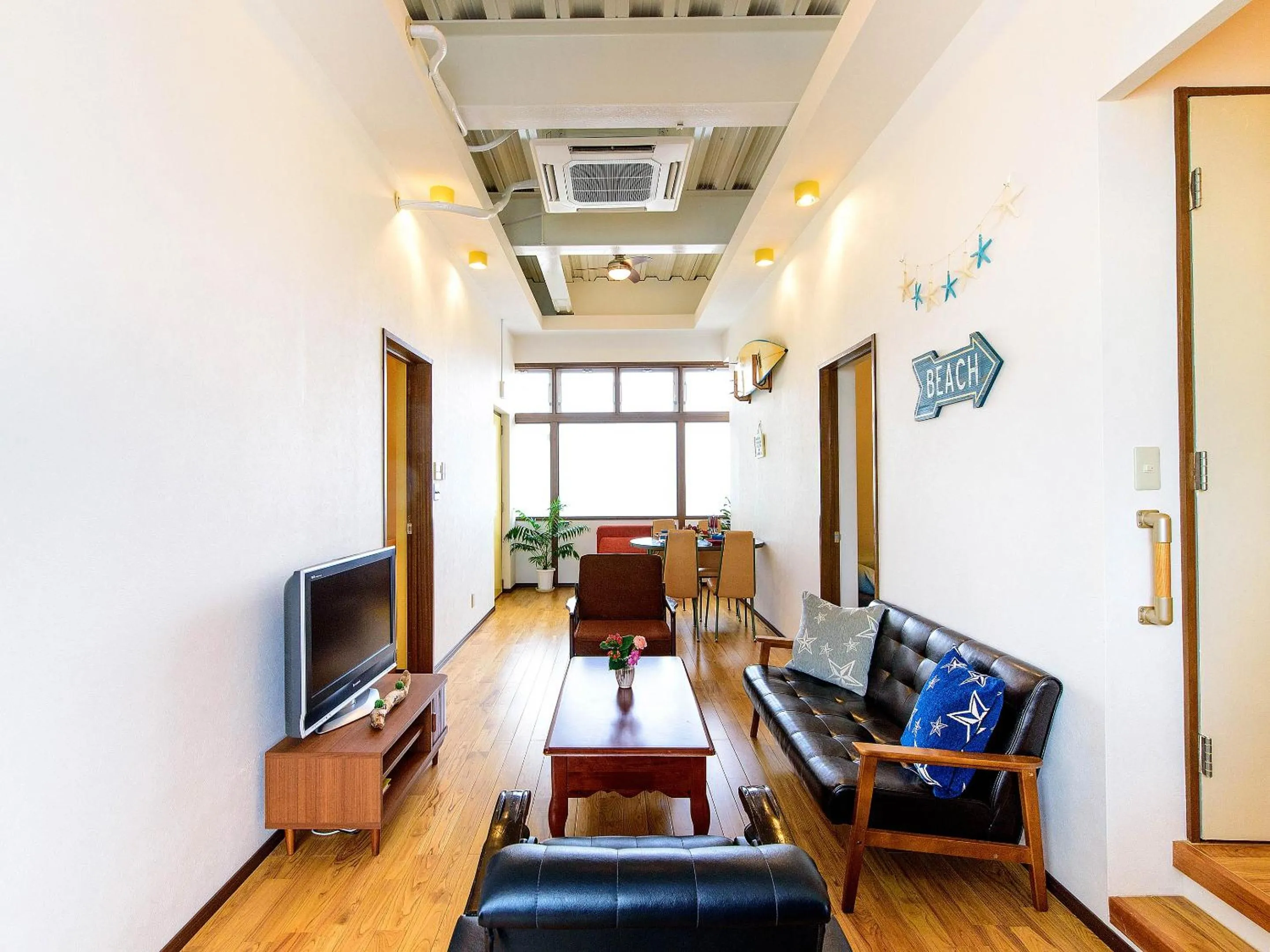 Living room in El Sol Town Okinawa