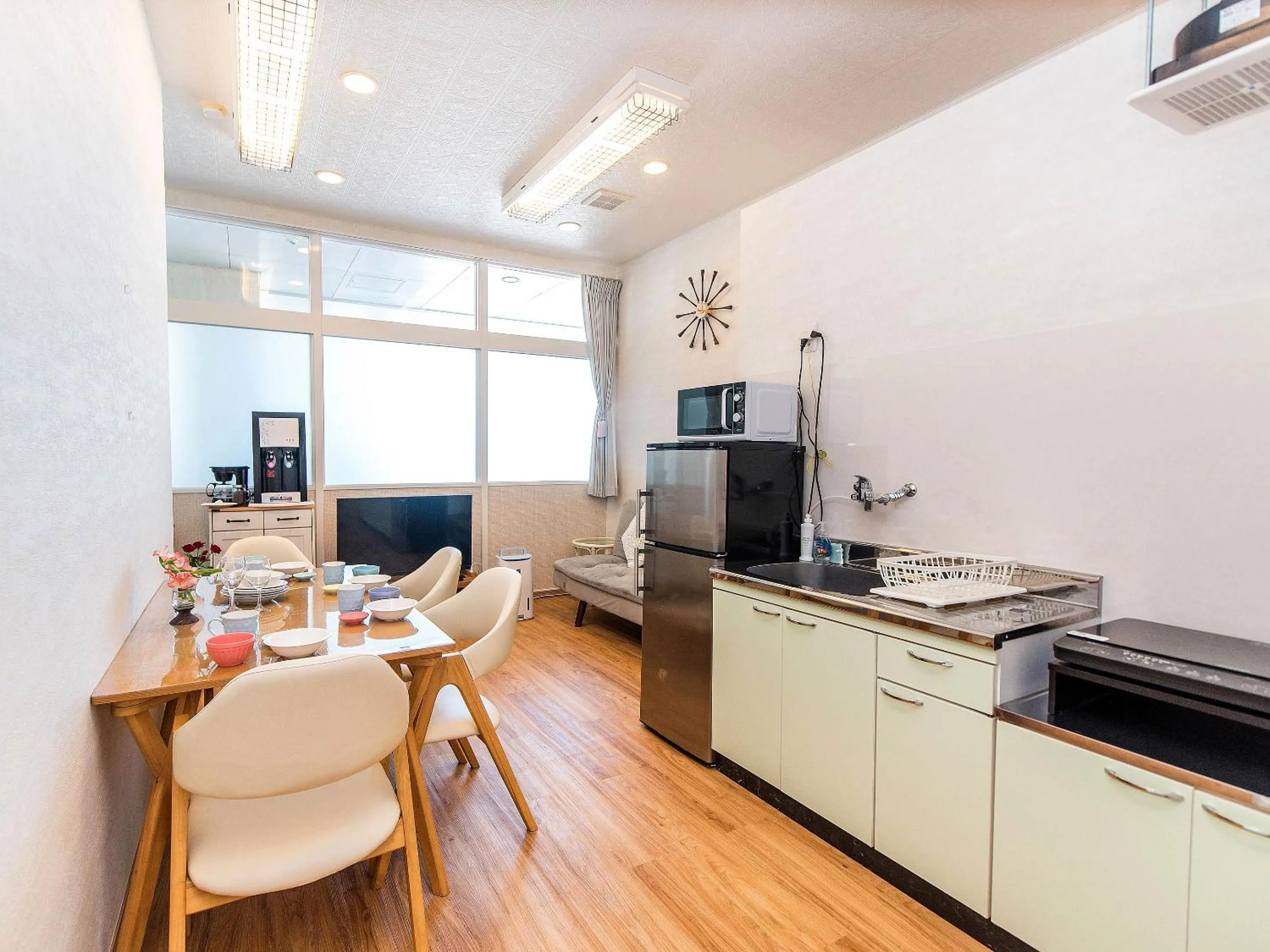 Dining area in El Sol Town Okinawa