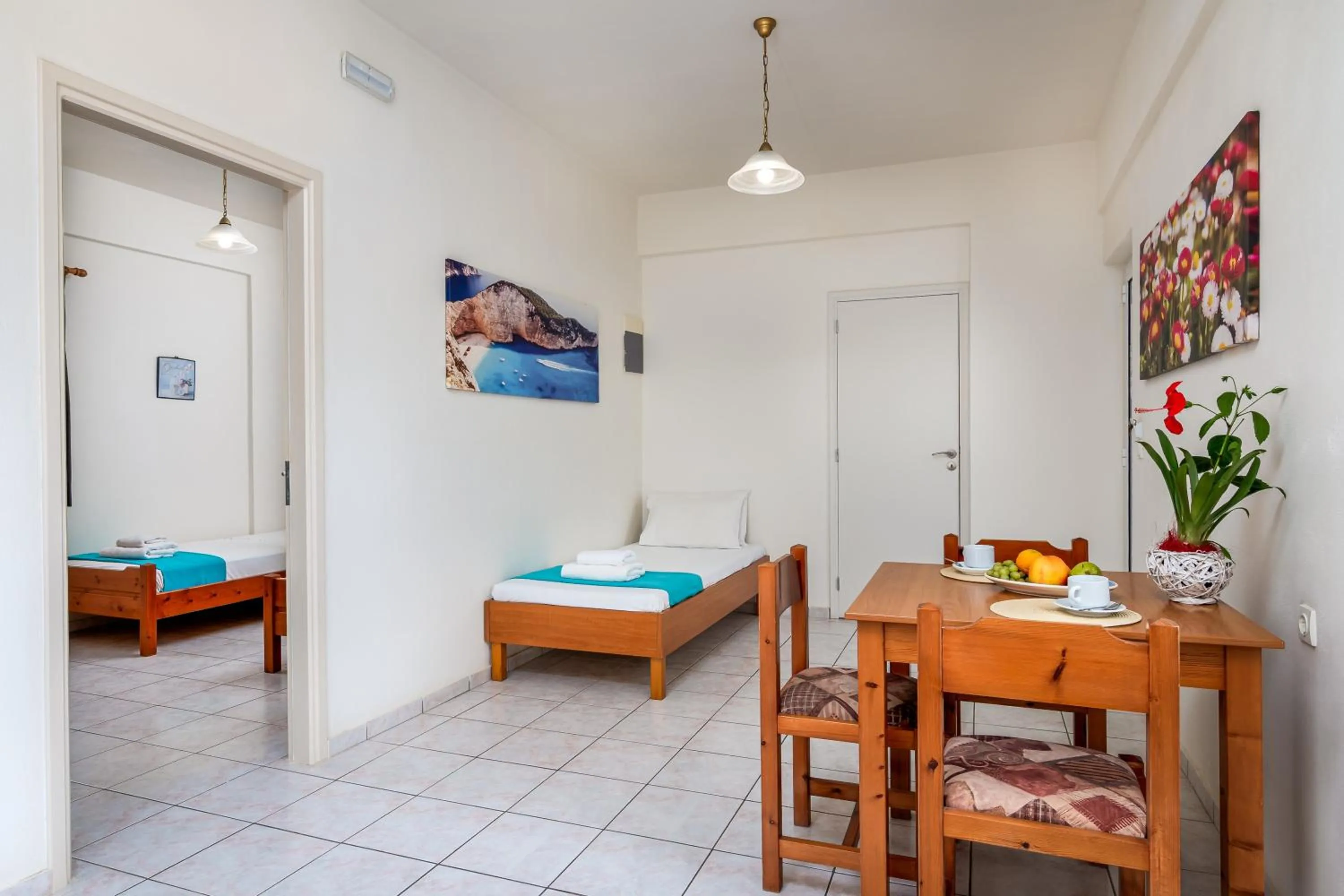 Photo of the whole room, Bed in Mylos Apartments Anissaras