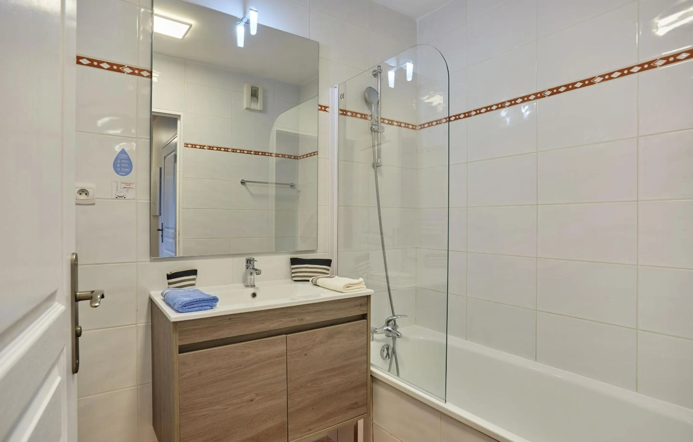 Bathroom in Résidence Odalys Domaine Iratzia