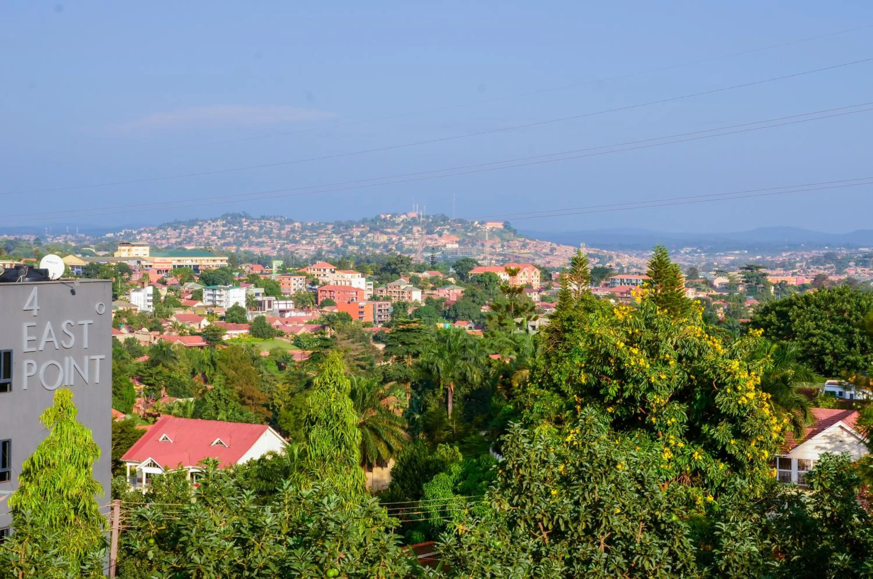 City view in Hillside Plaza Hotel