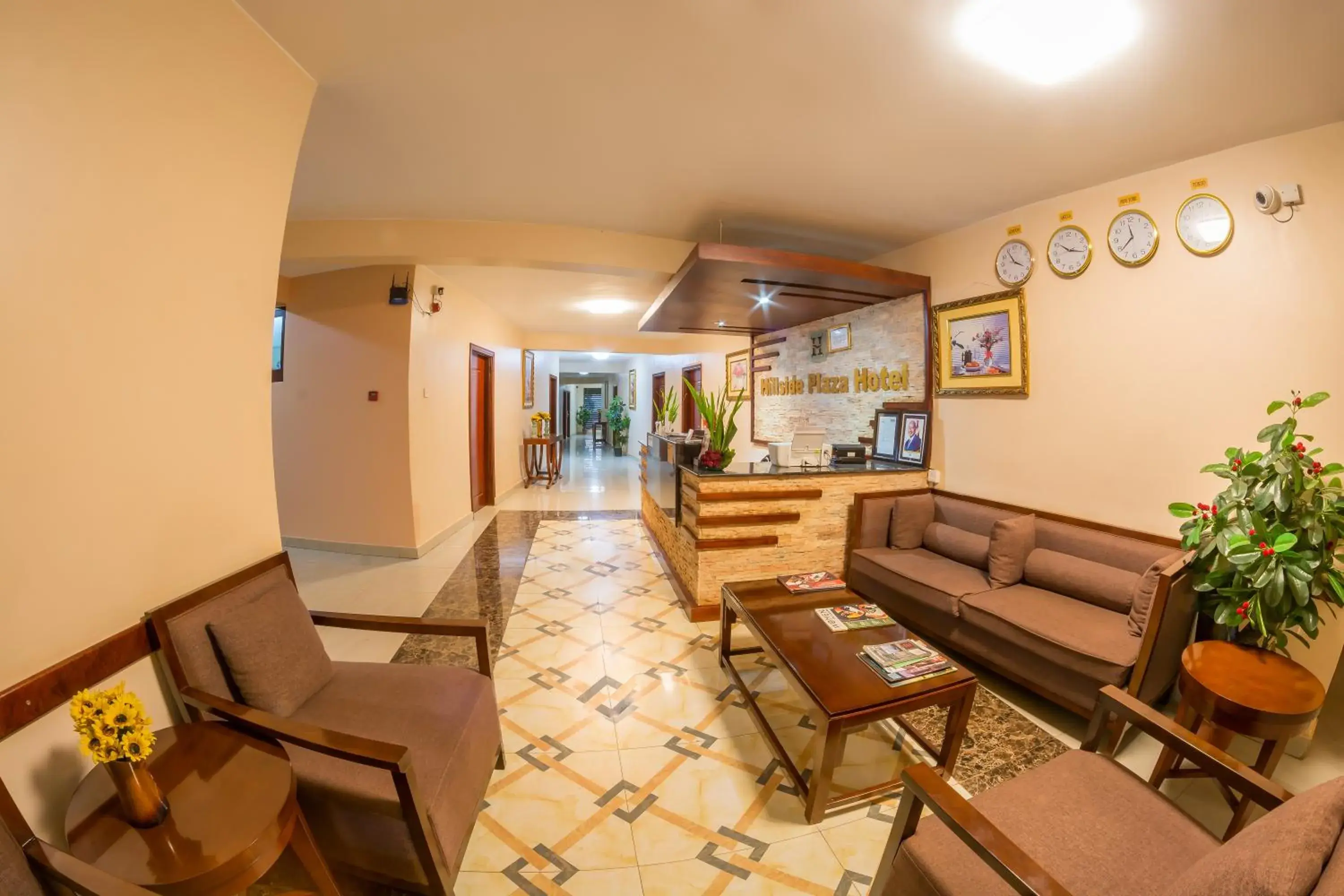 Lobby or reception in Hillside Plaza Hotel Lobby or reception in Hillside Plaza Hotel