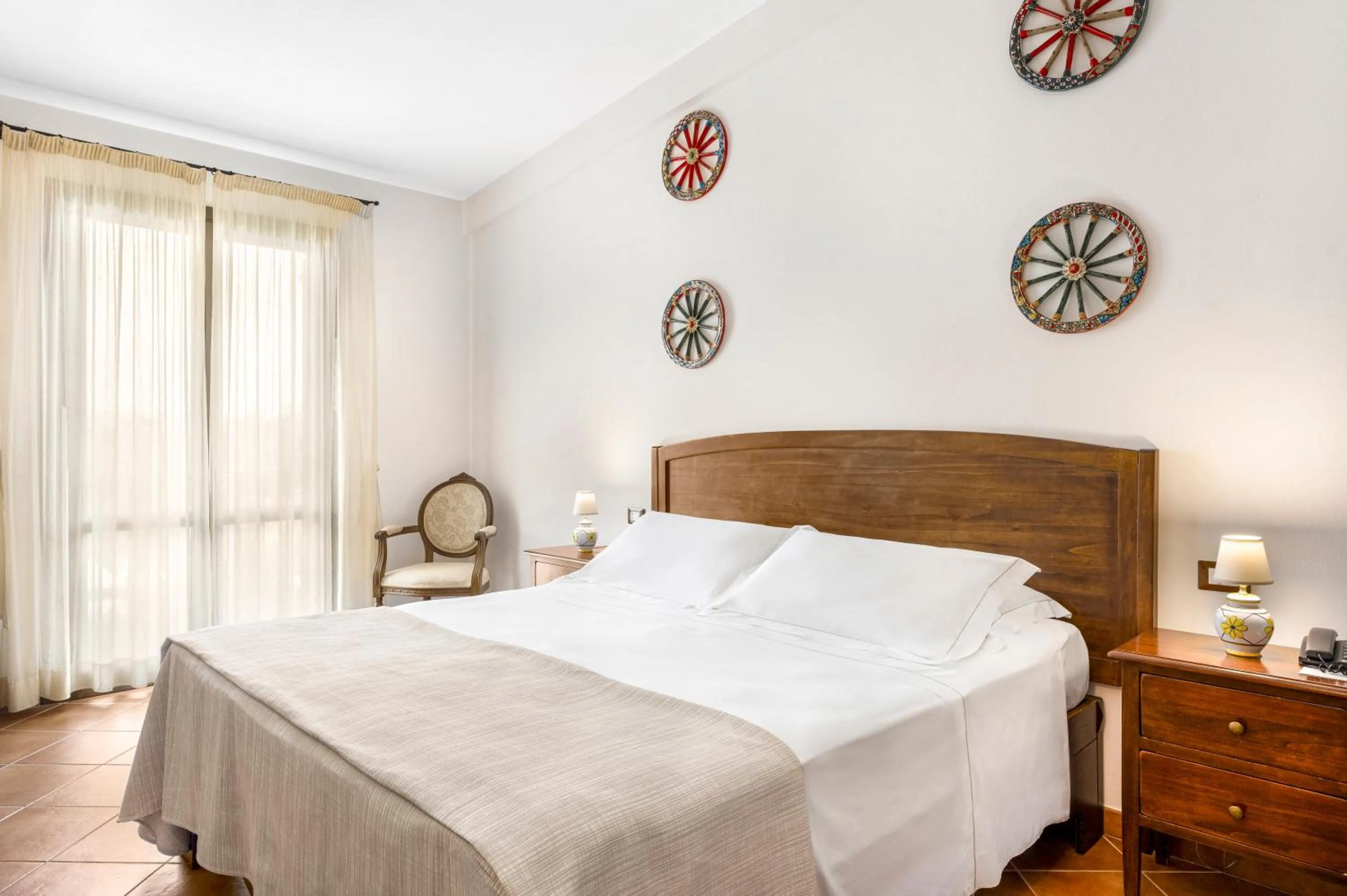 View (from property/room), Bed in Hotel La Corte Del Sole