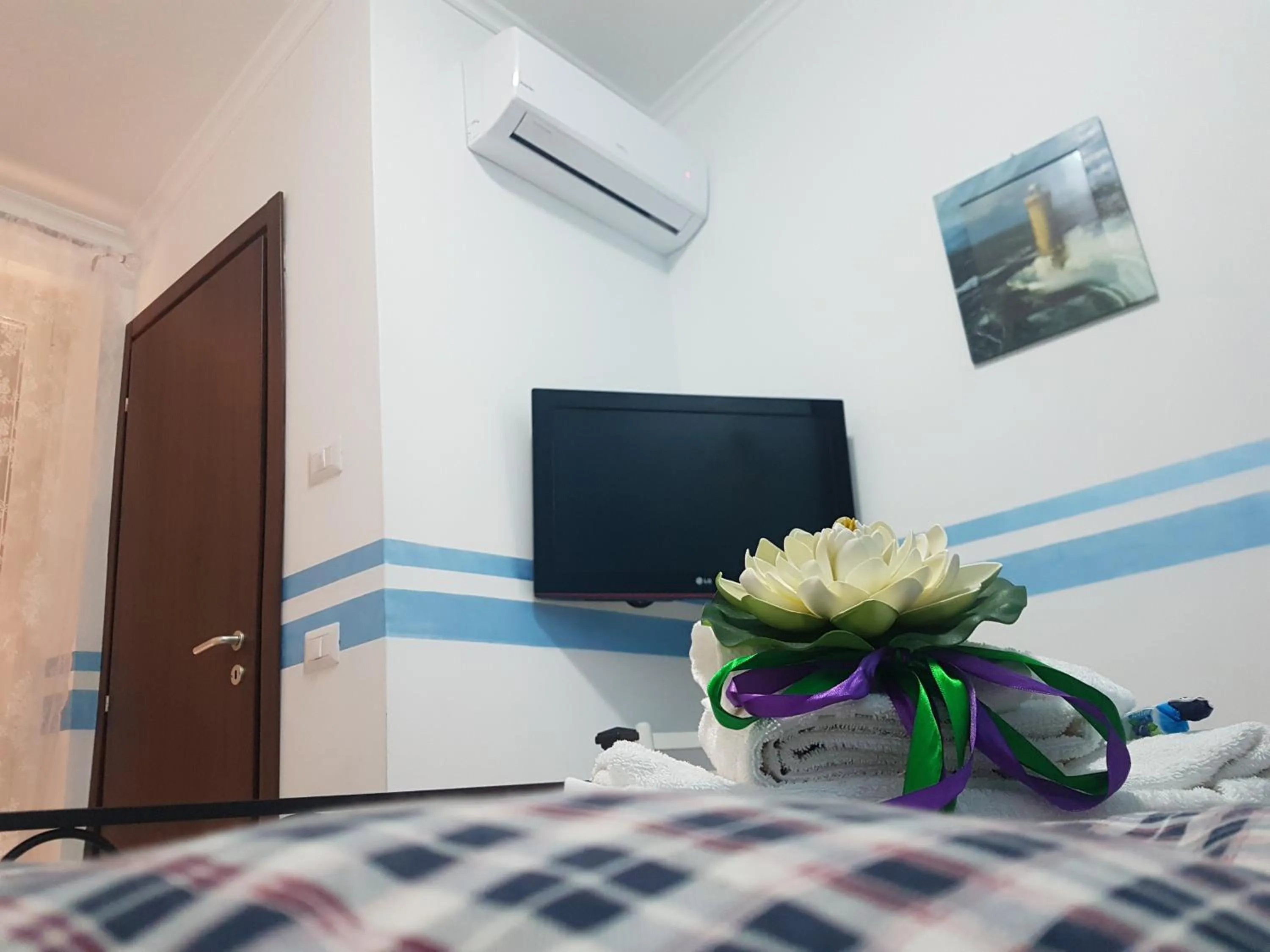 Bed in I Villini B&B