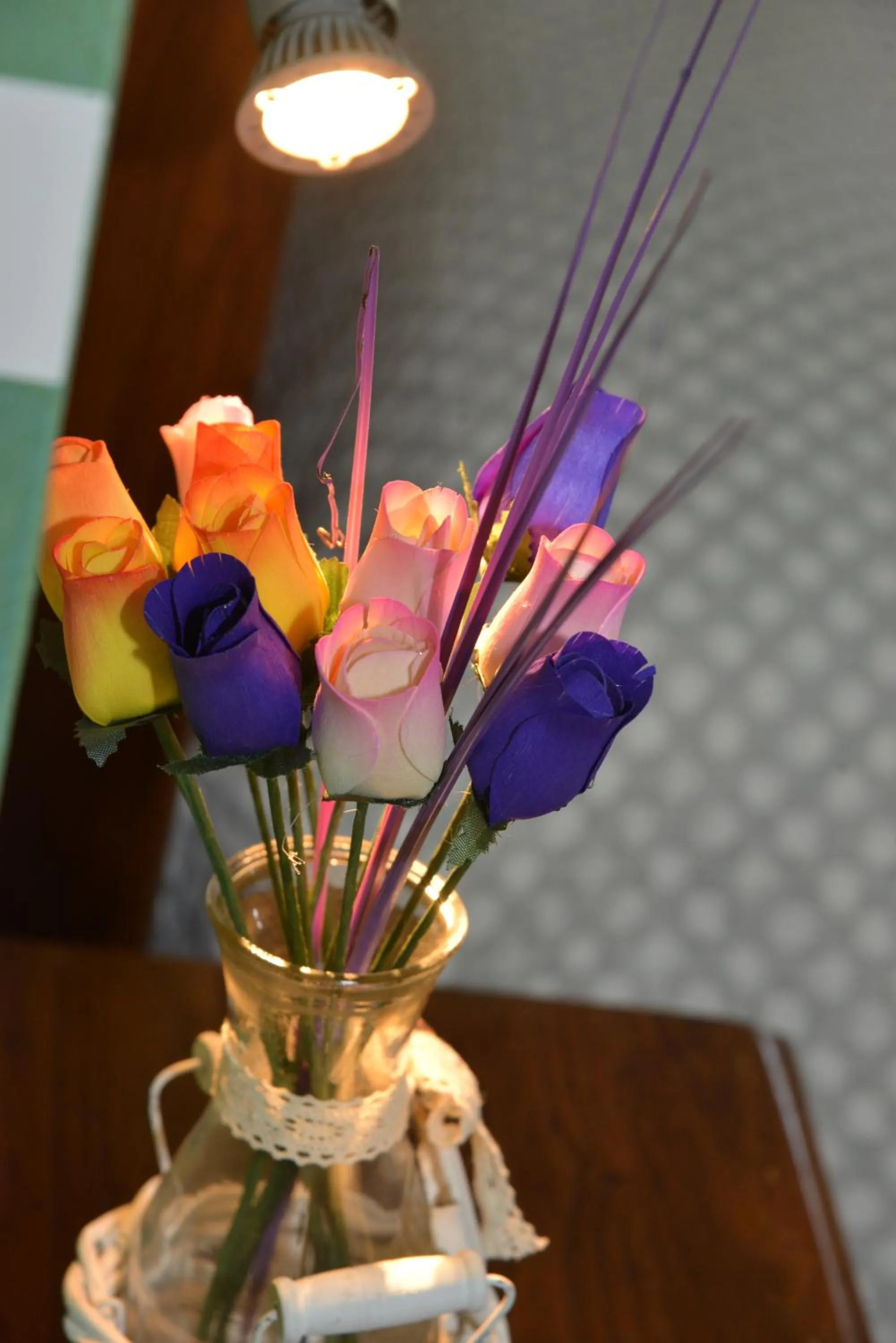 Decorative detail in I Villini B&B