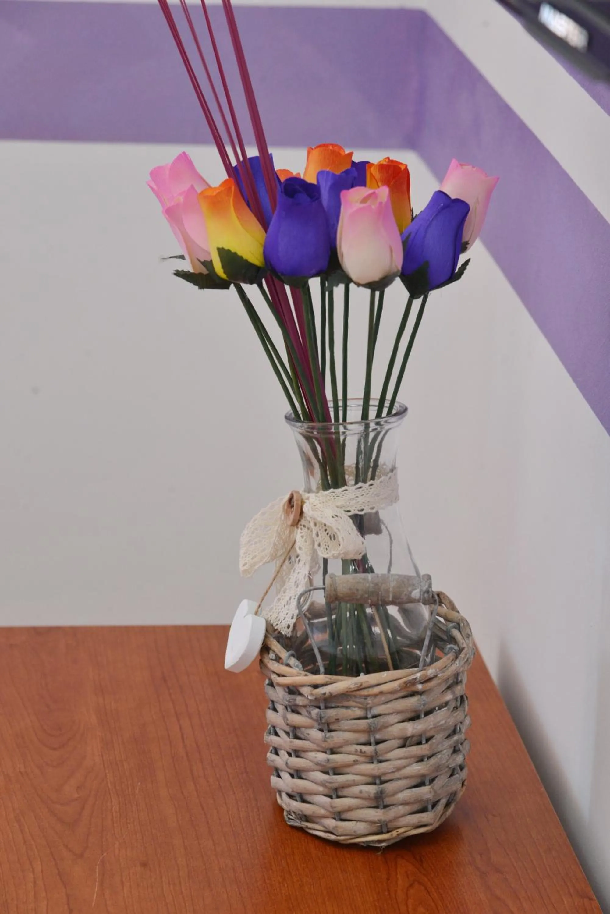 Decorative detail in I Villini B&B