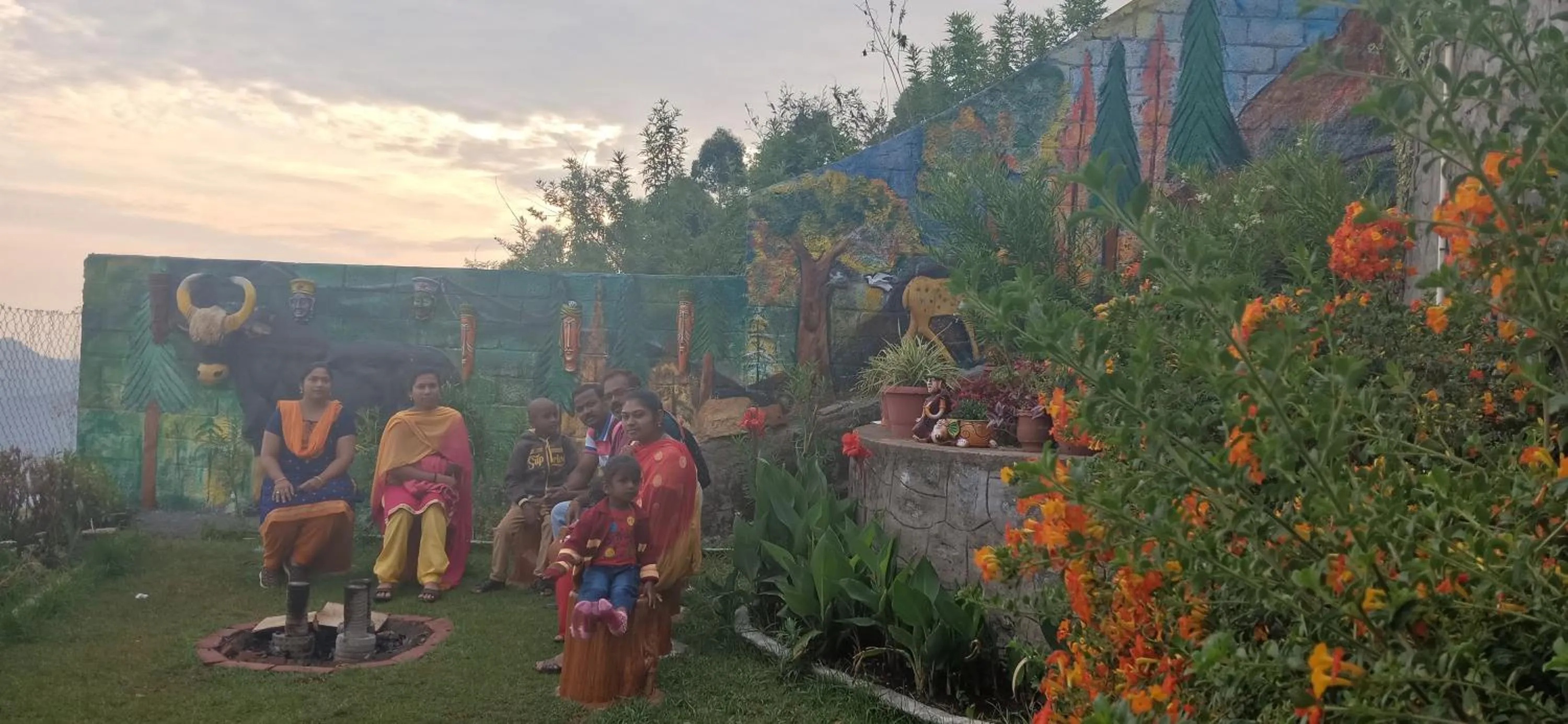 People in Syamantac Villa