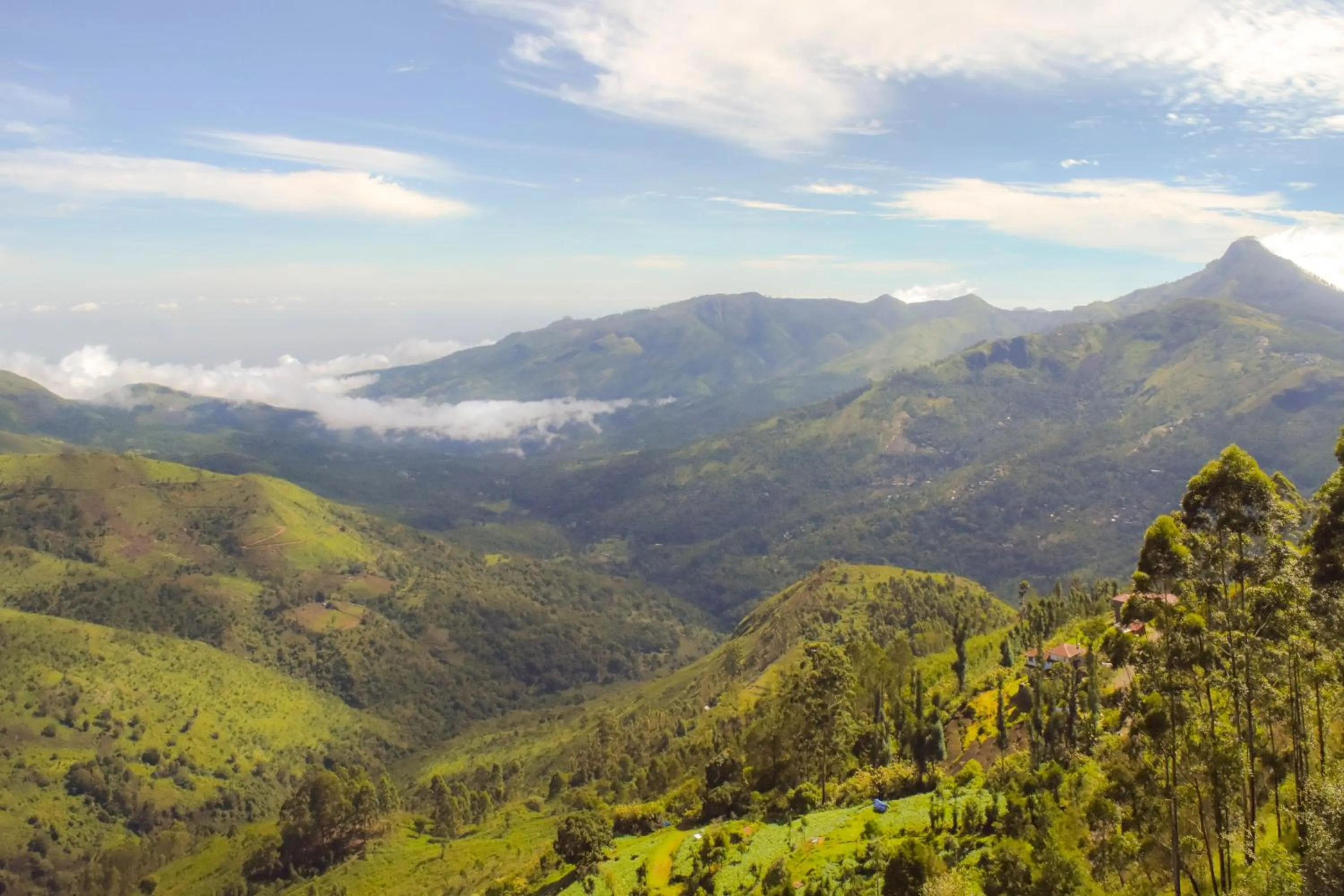 Mountain view in Syamantac Villa