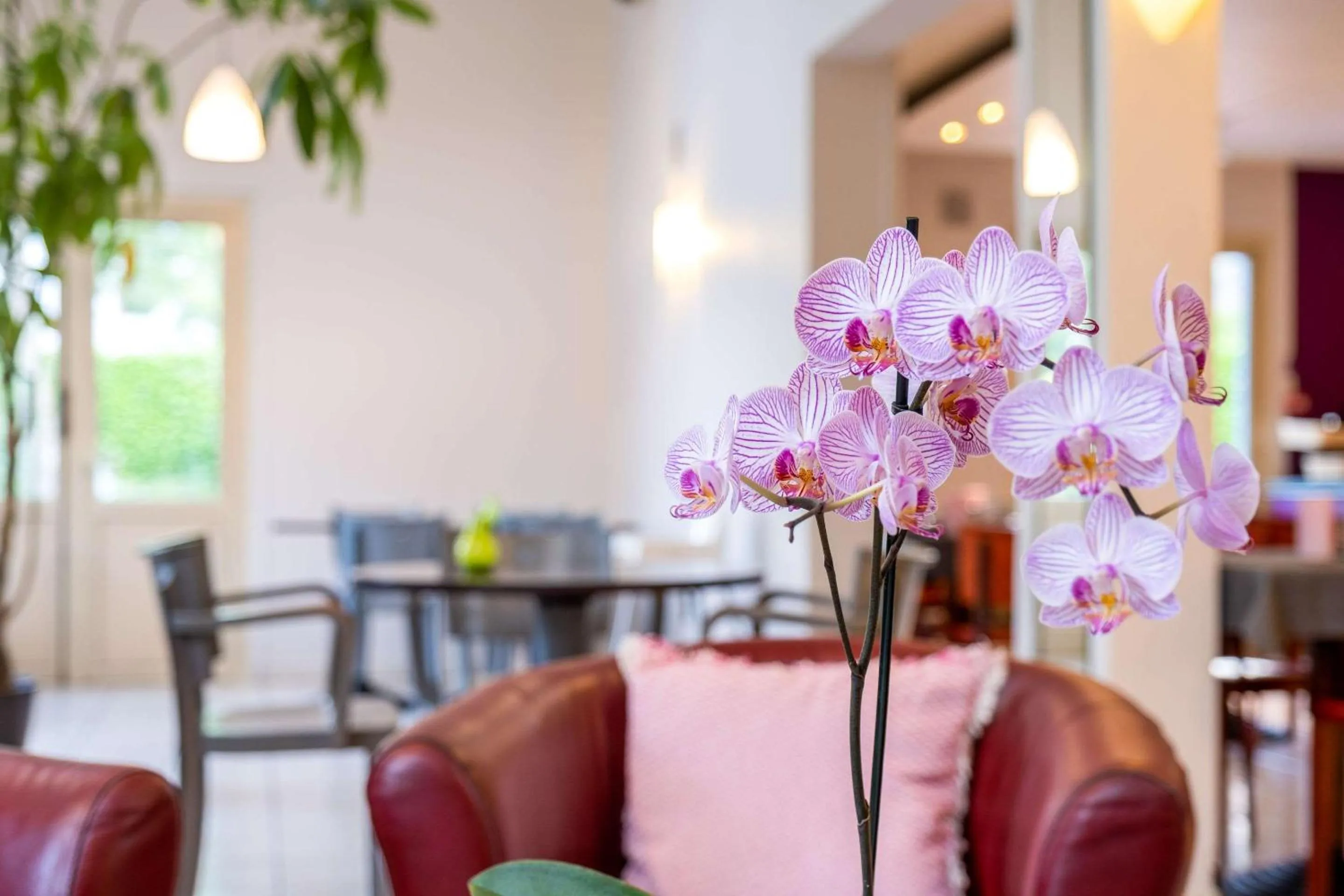 Lobby or reception in Comfort Hotel Grenoble Meylan