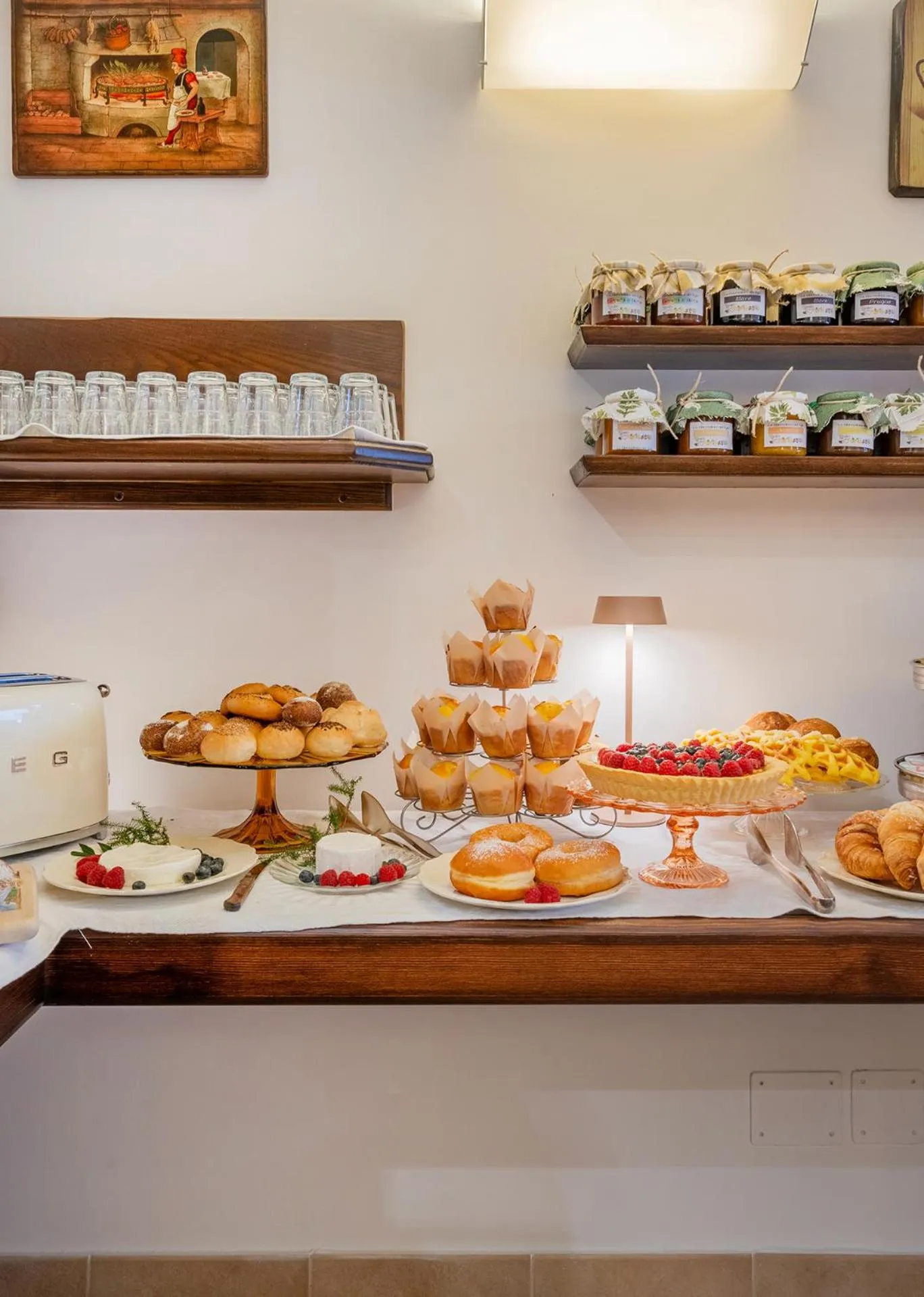 Breakfast in Hotel Il Tiglio