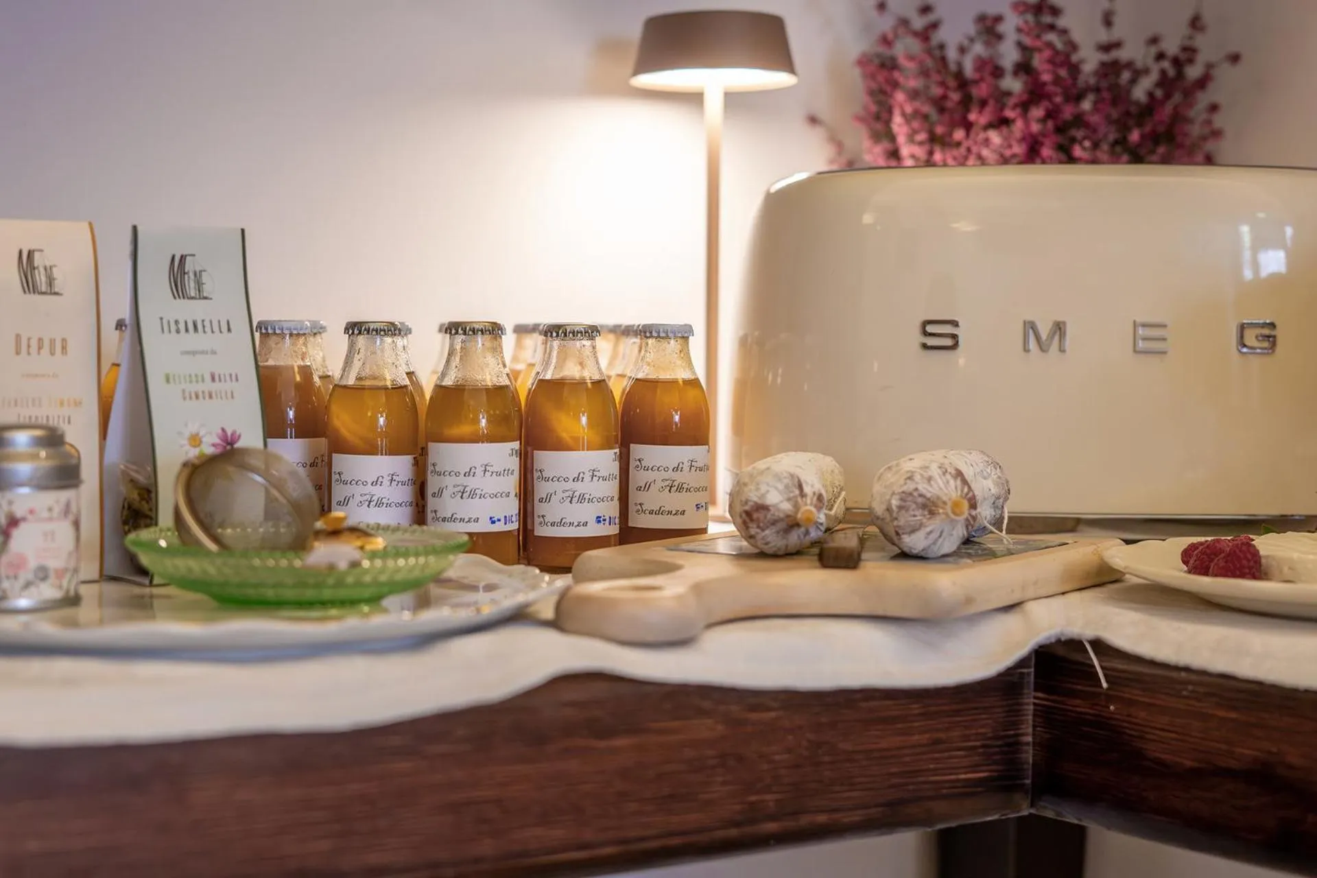 Food and drinks in Hotel Il Tiglio