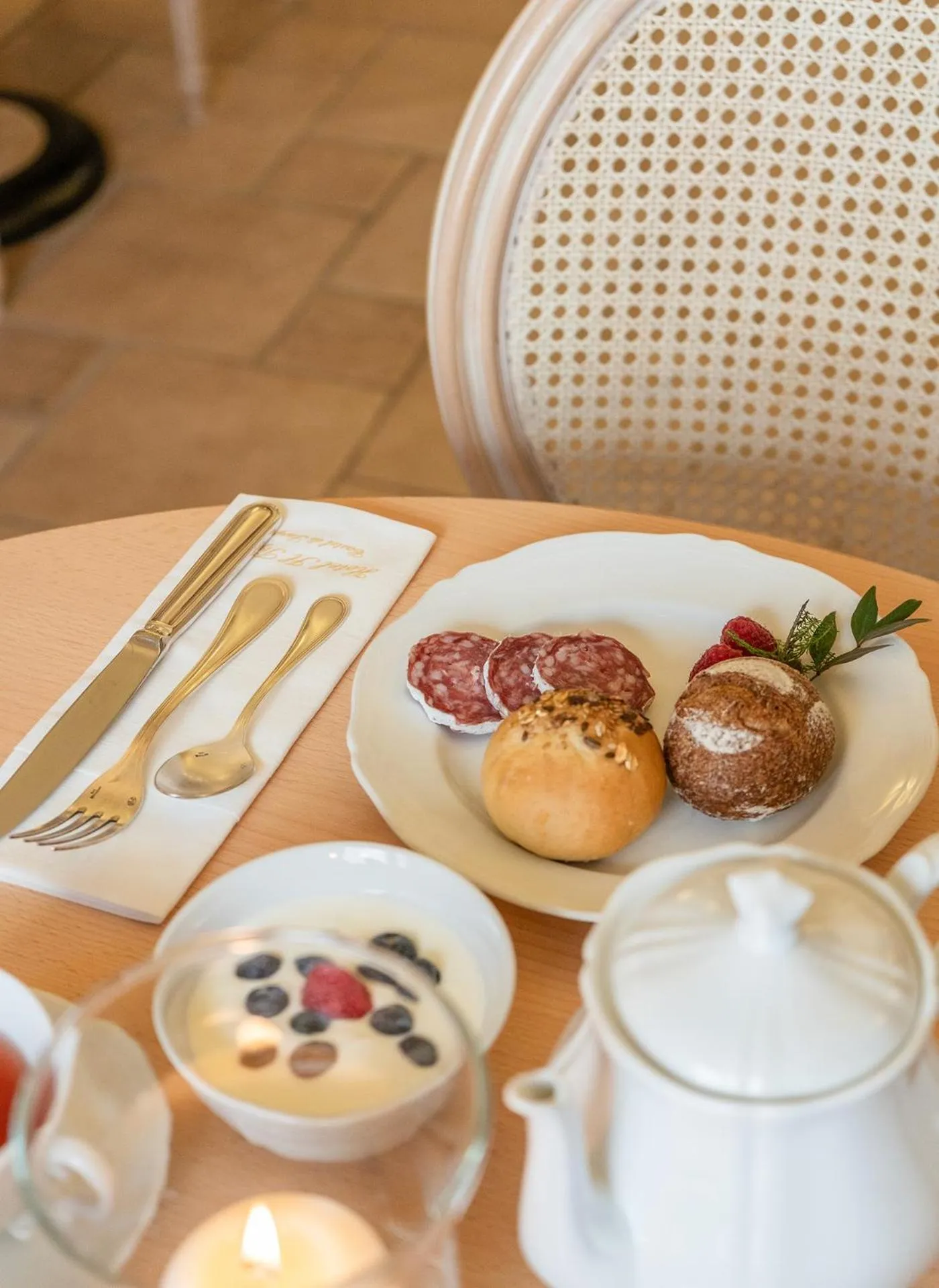 Breakfast in Hotel Il Tiglio