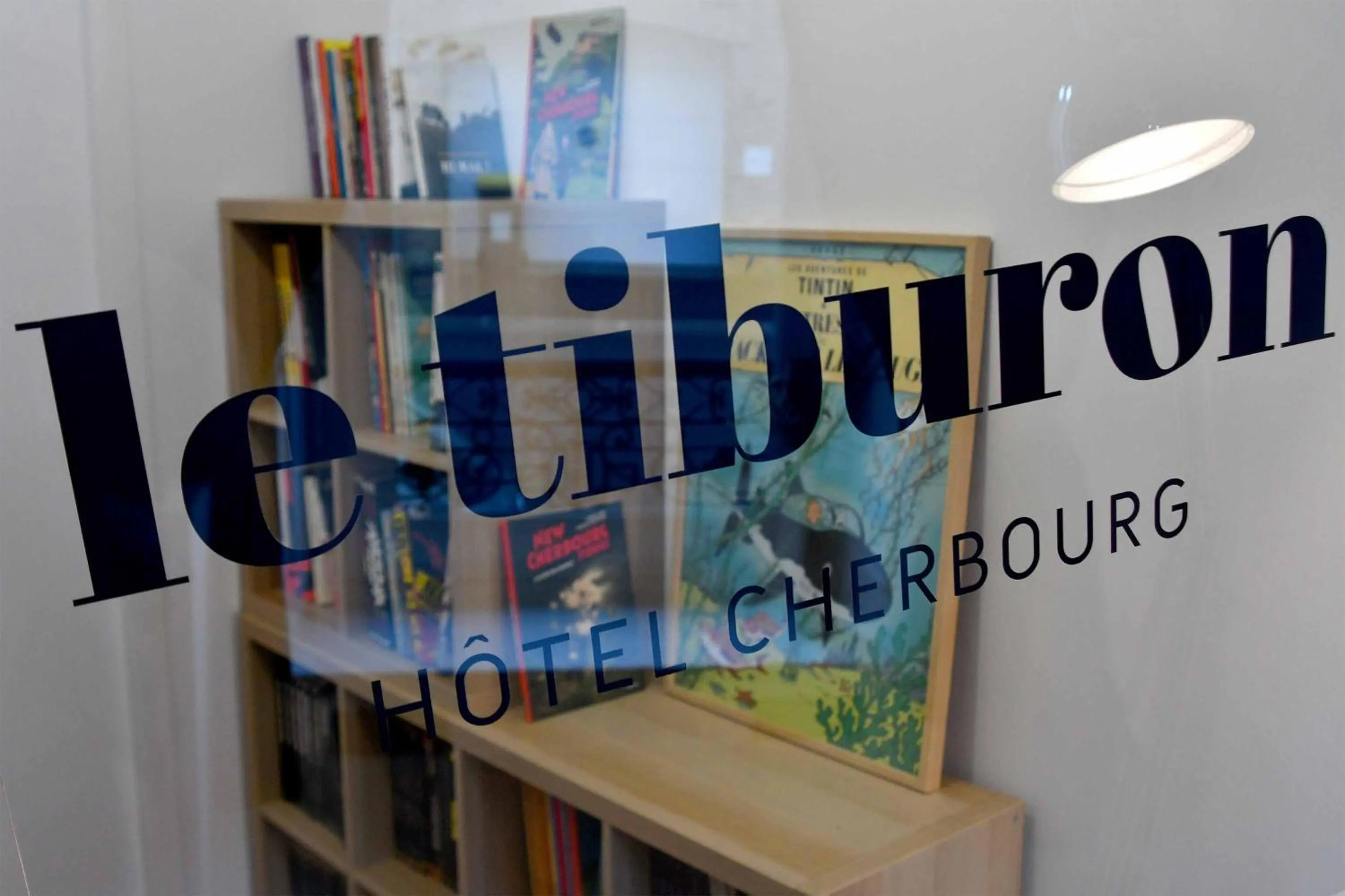 Library in Hôtel Le Tiburon