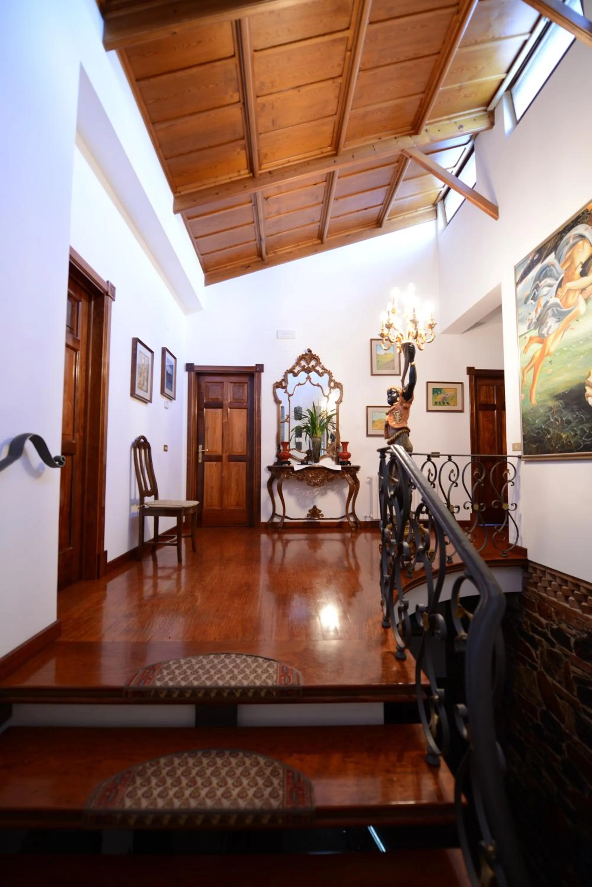 Seating area in Villa Montegenco B&B