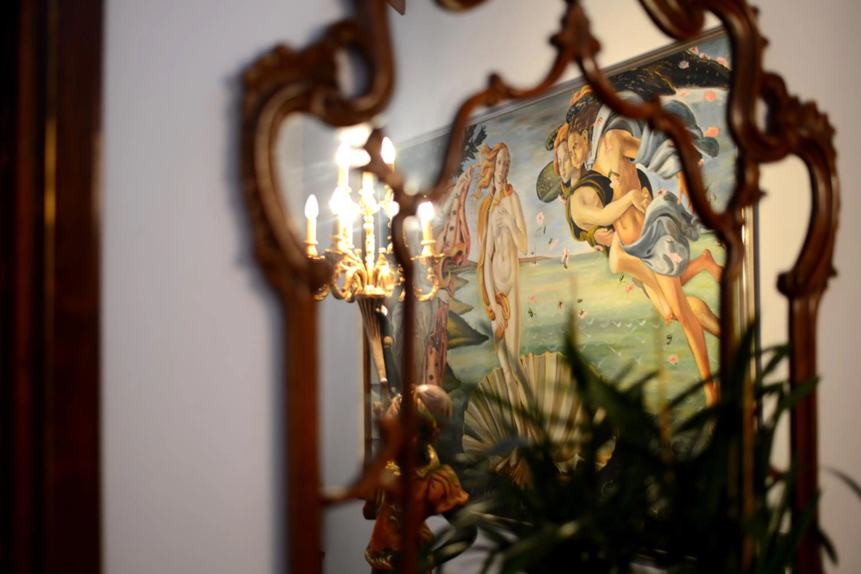 Decorative detail in Villa Montegenco B&B