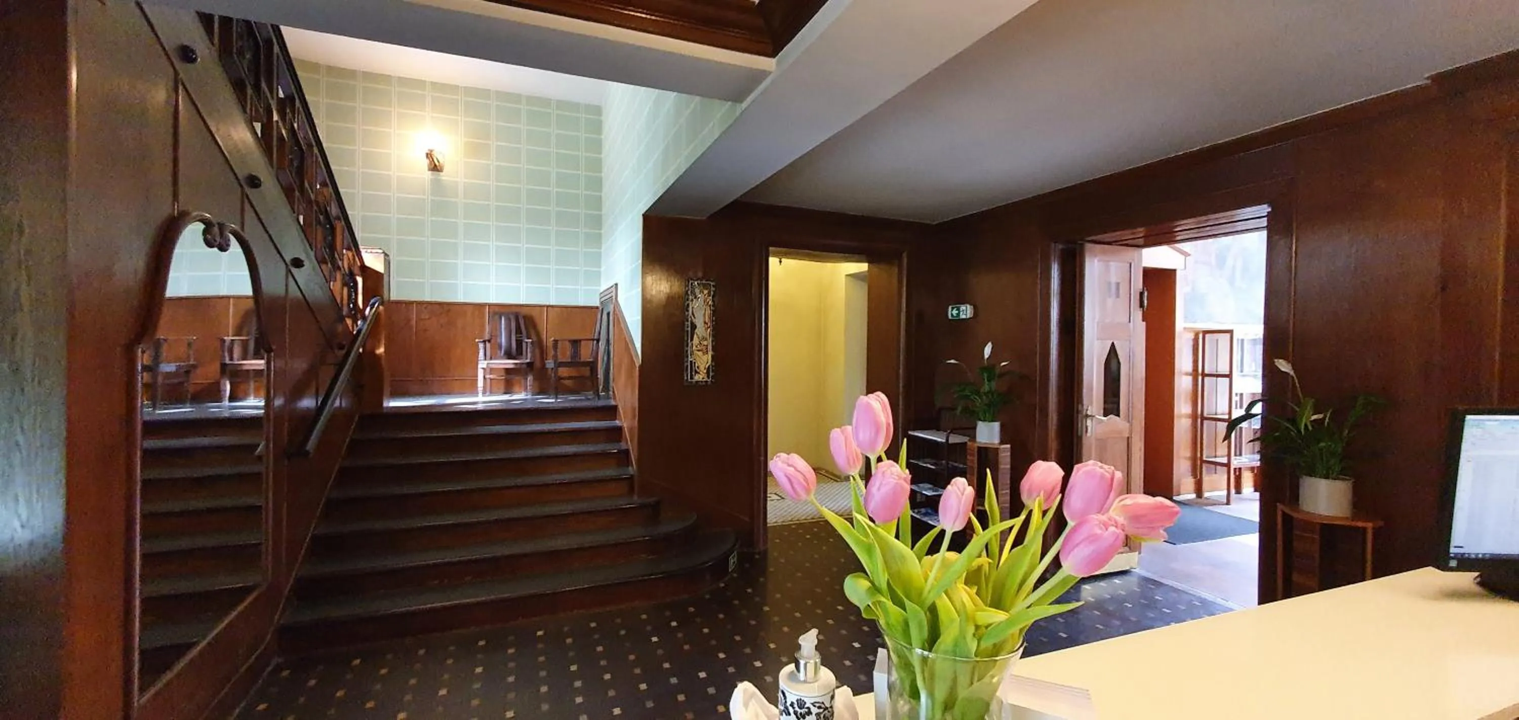 Lobby or reception in Hotel Okresní Dům