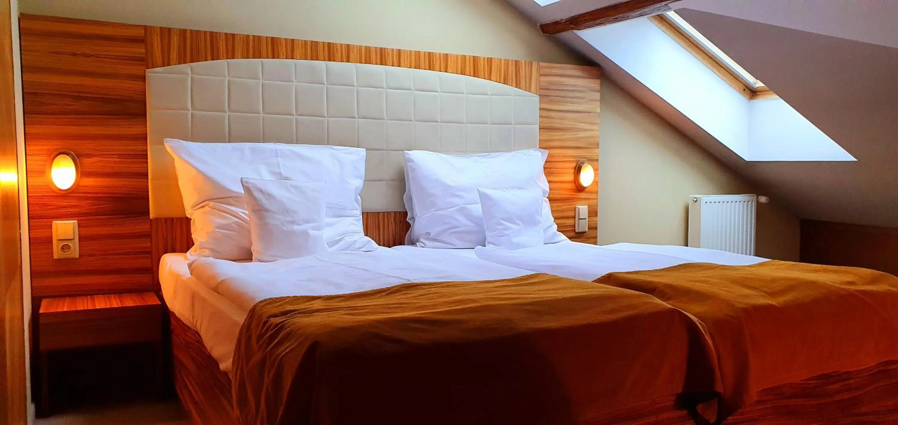 Photo of the whole room, Bed in Hotel Okresní Dům