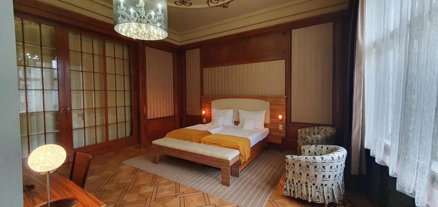 Bed in Hotel Okresní Dům