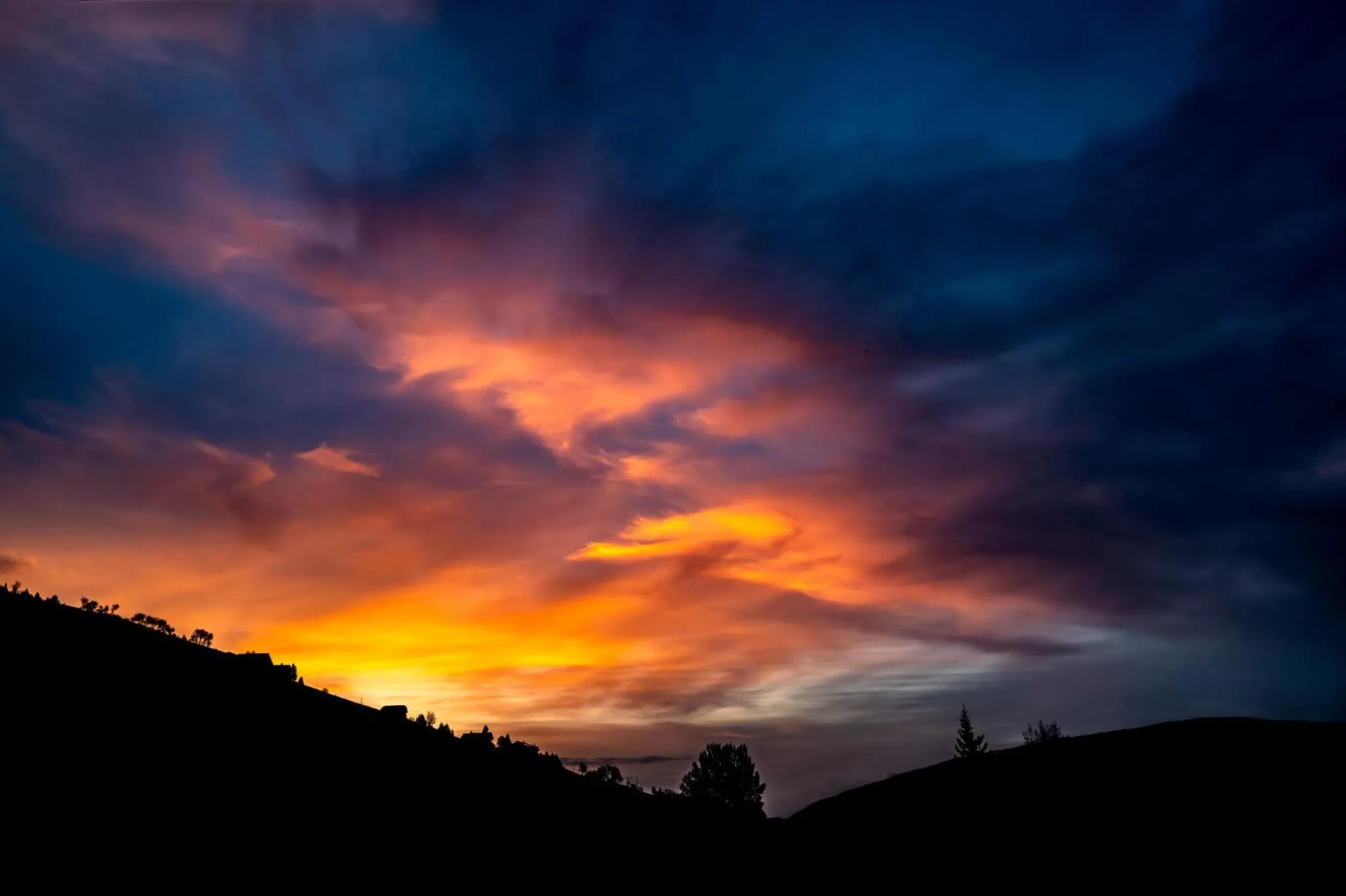 Sunrise in Hotel Schmiedhof