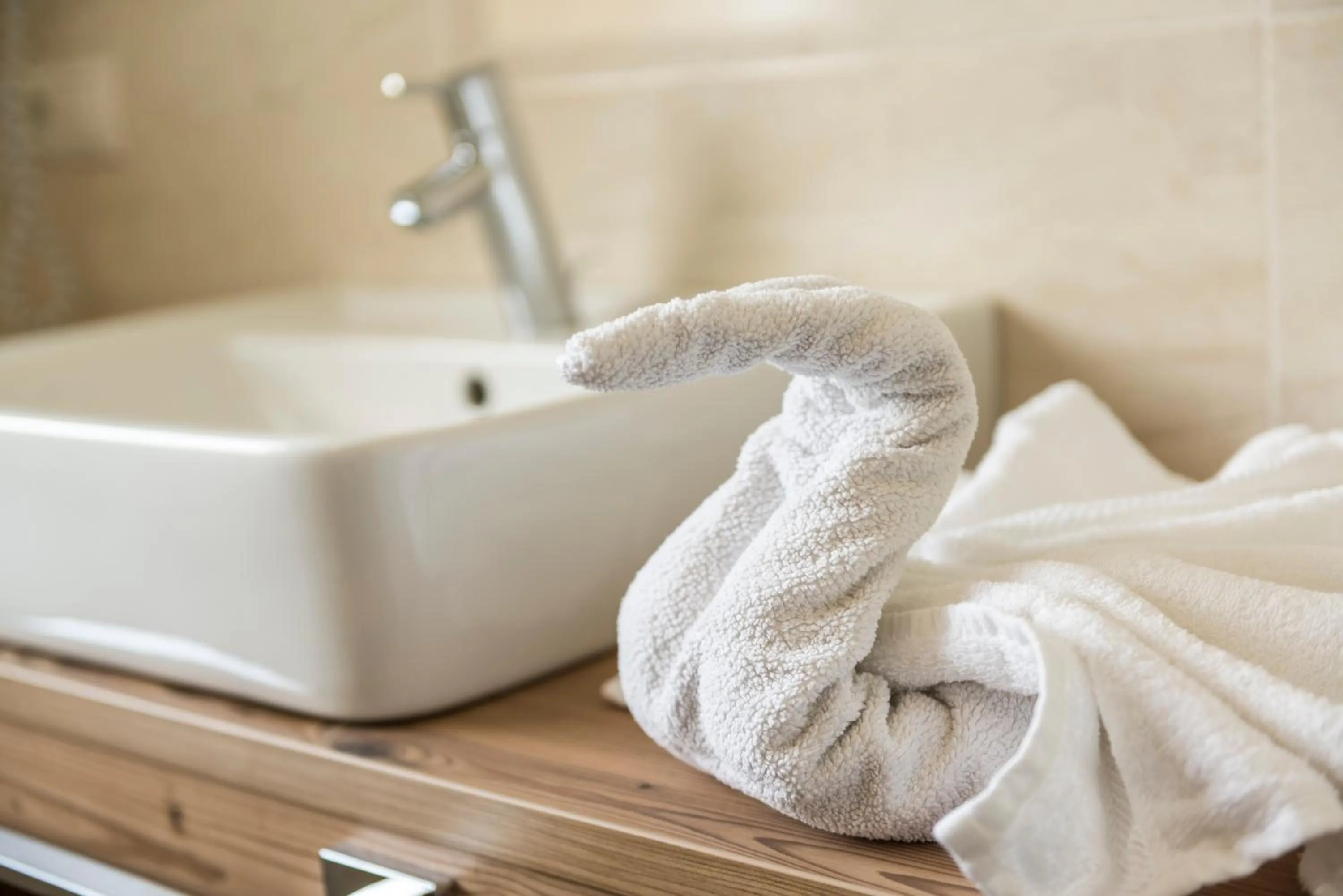 Bathroom in Hotel Schmiedhof