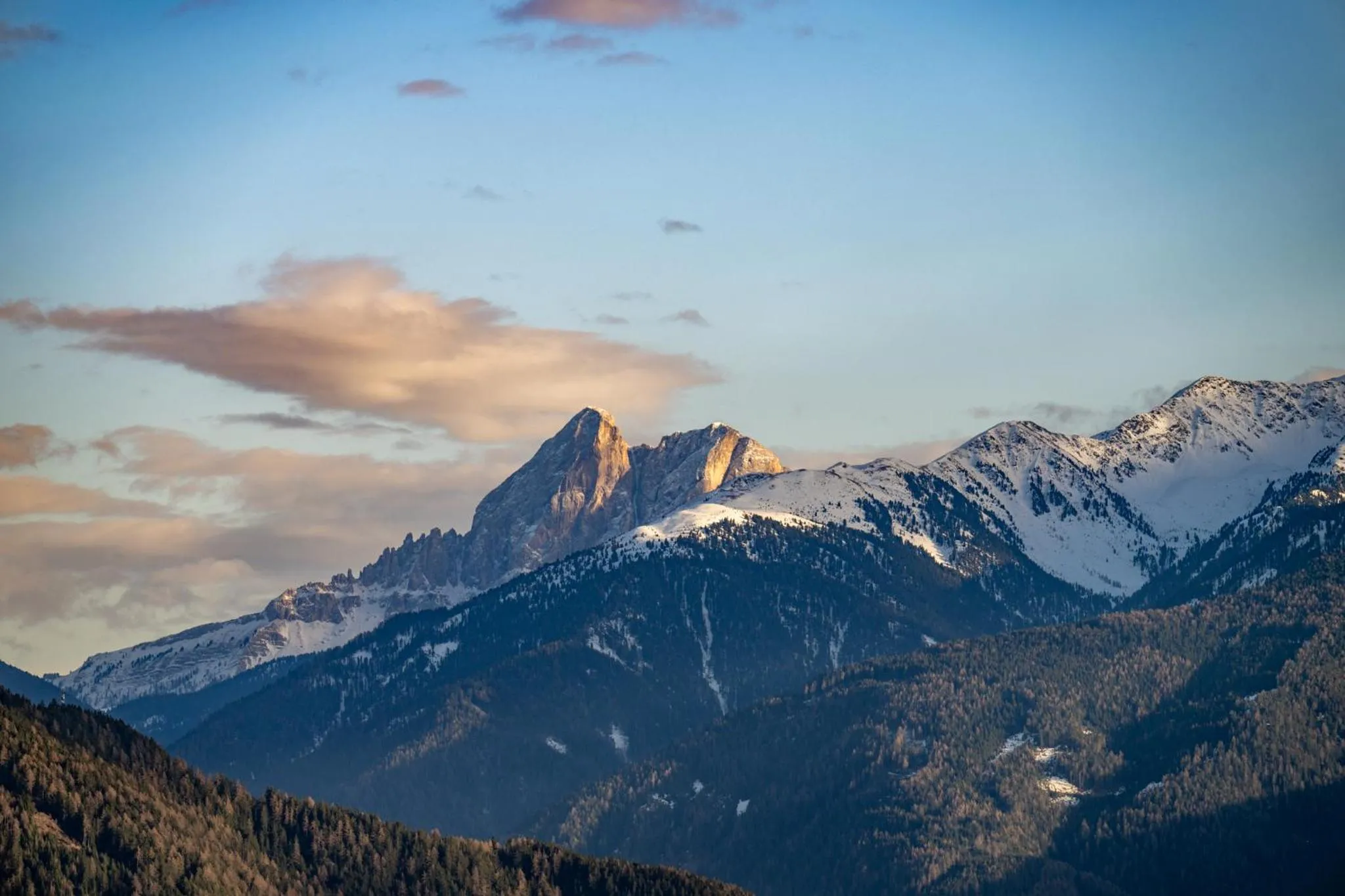 Mountain view in Hotel Schmiedhof