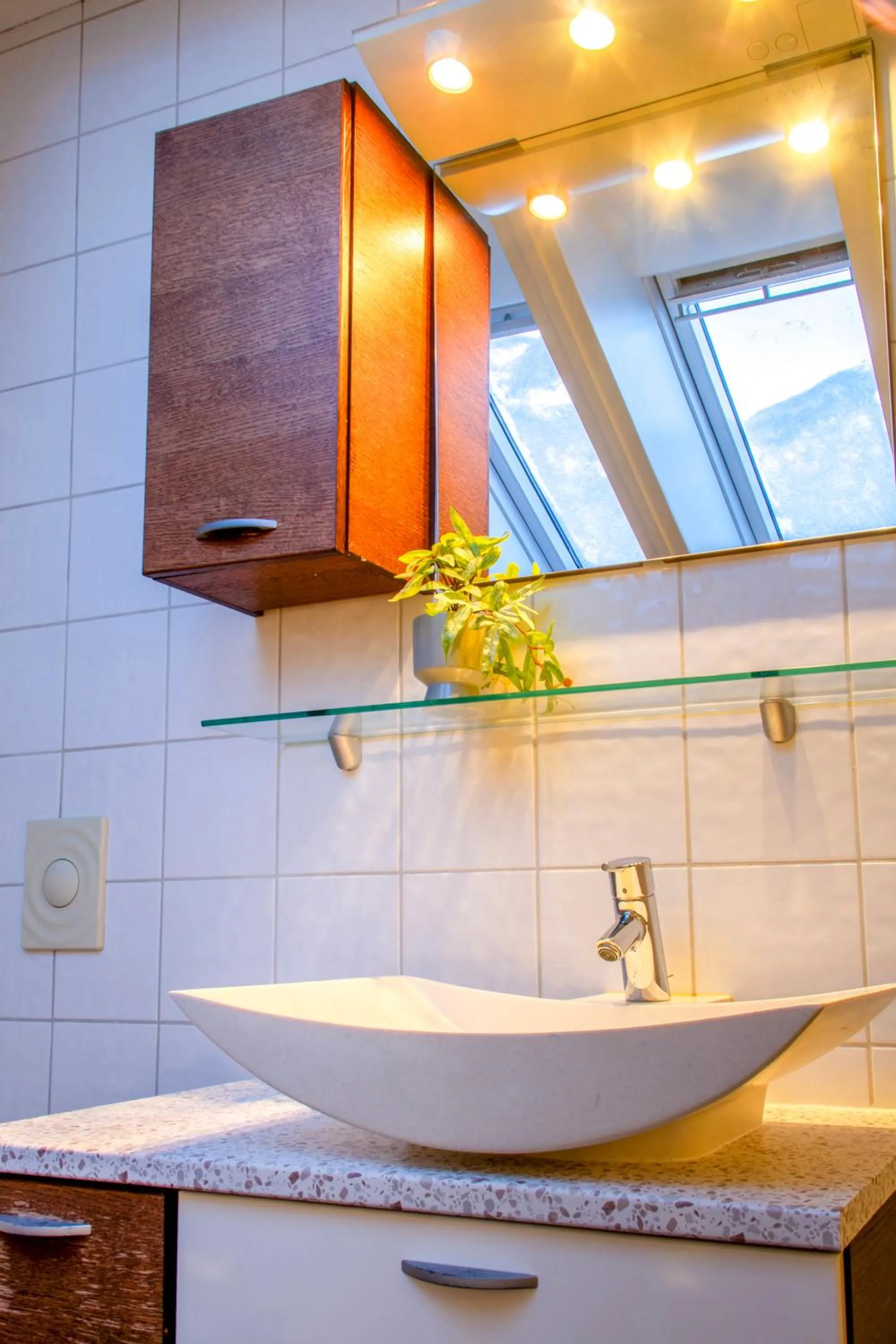 Bathroom in Rorbuene Svolvær Havn