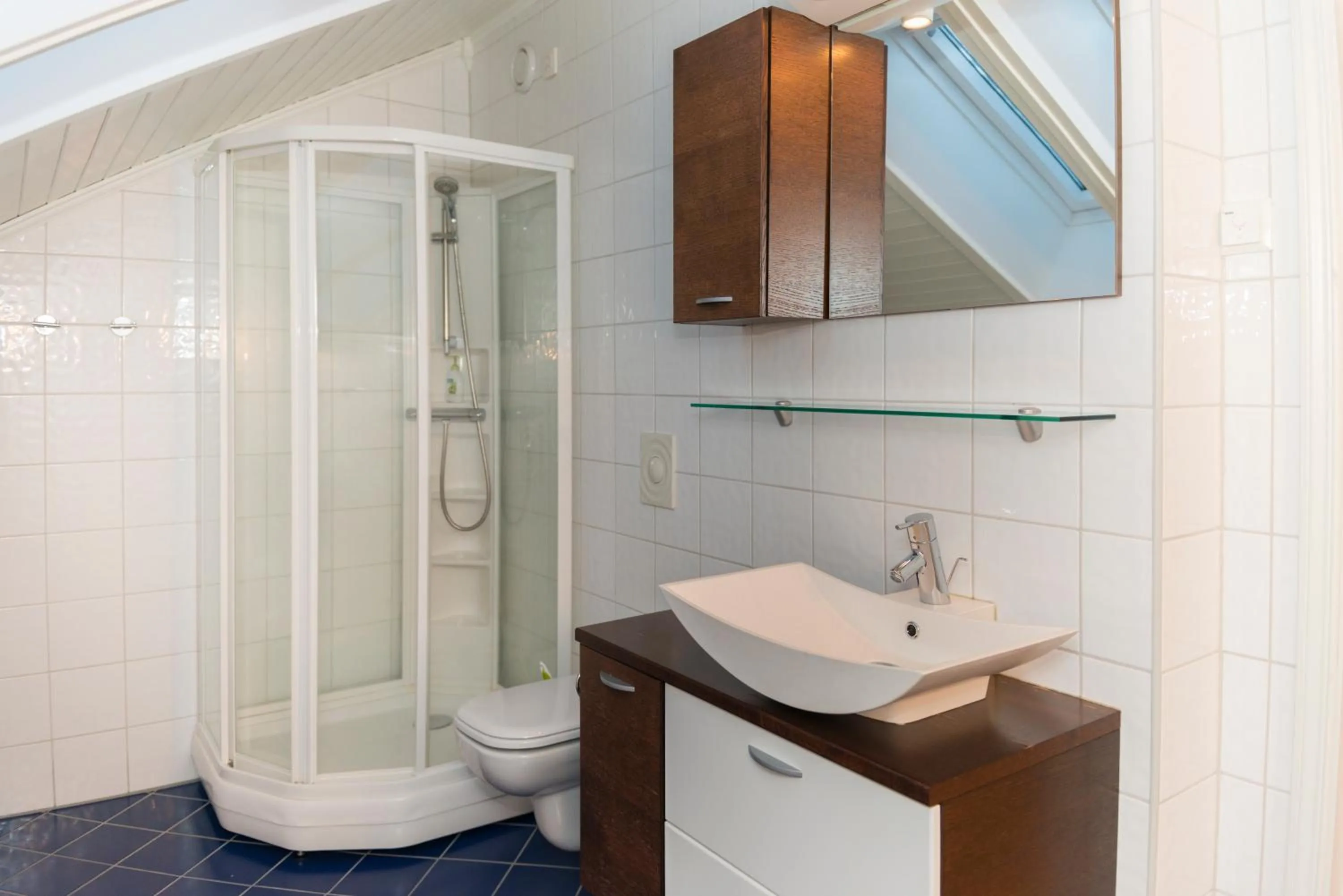 Shower in Rorbuene Svolvær Havn