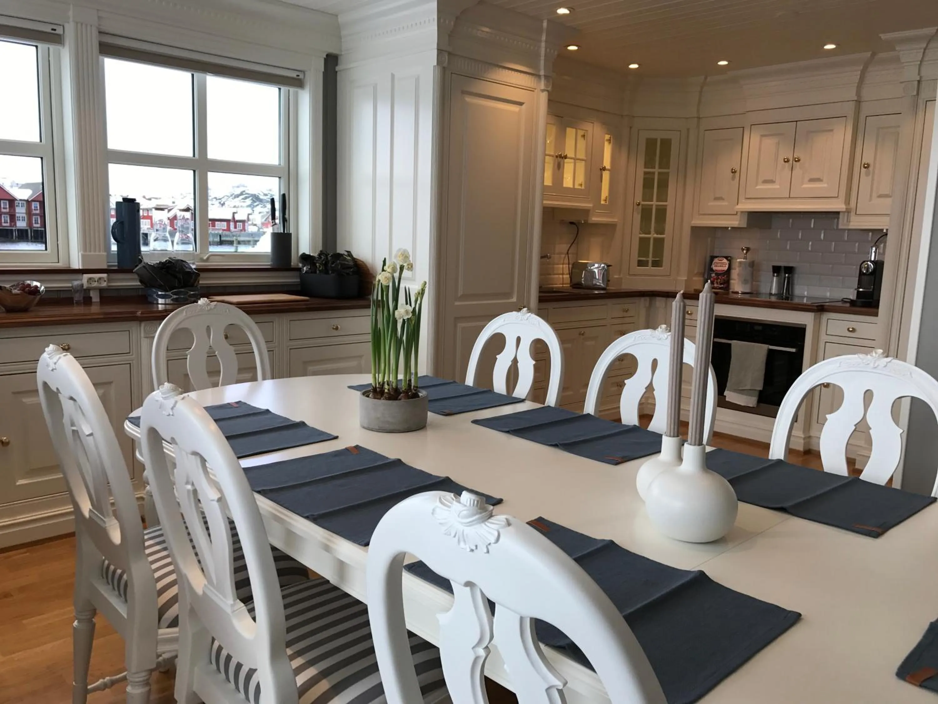 Living room in Rorbuanlegget Svolv¿Havn