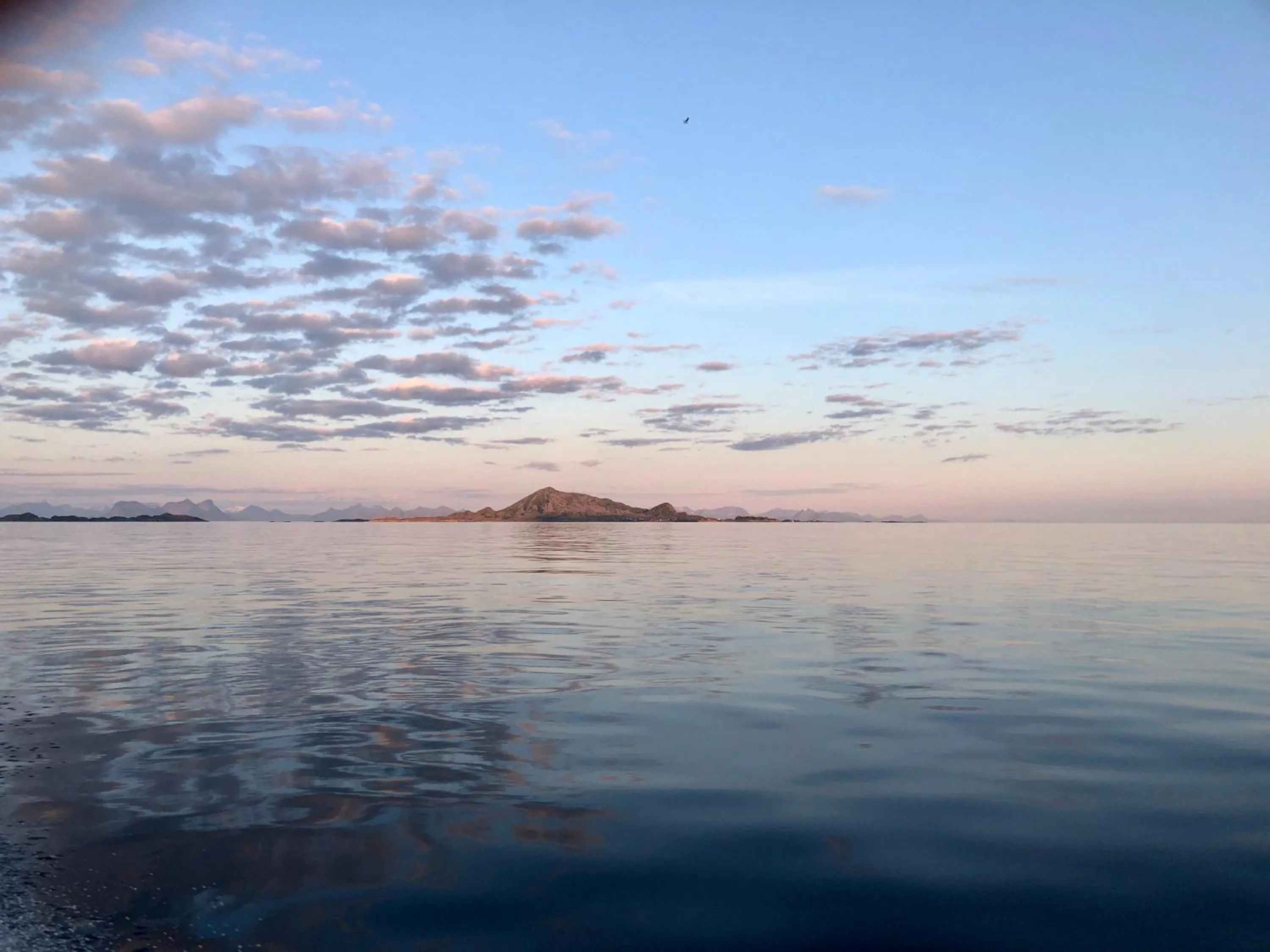 Natural landscape in Rorbuene Svolvær Havn