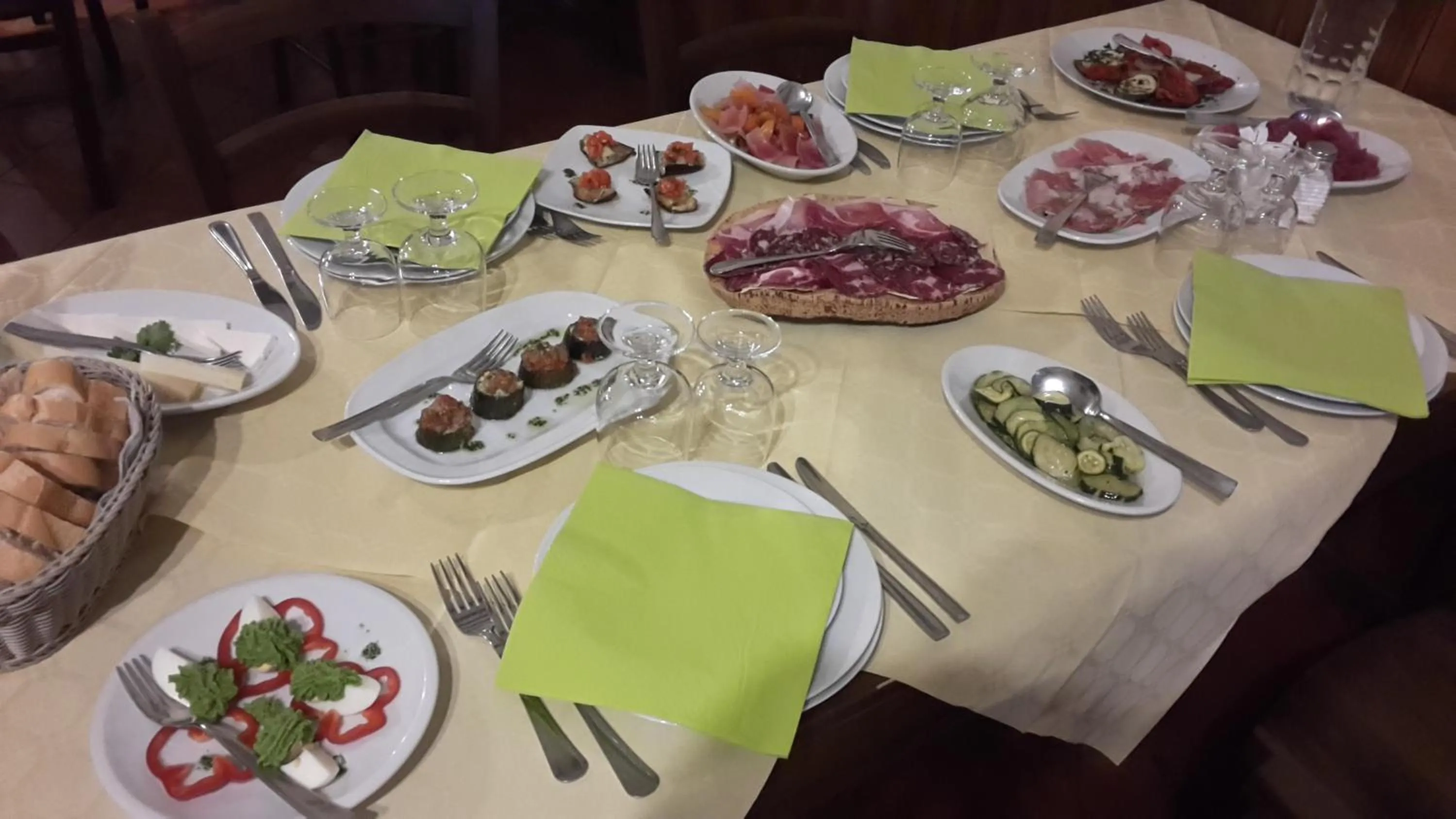 Food and drinks in Casa Vacanze residence Cavour