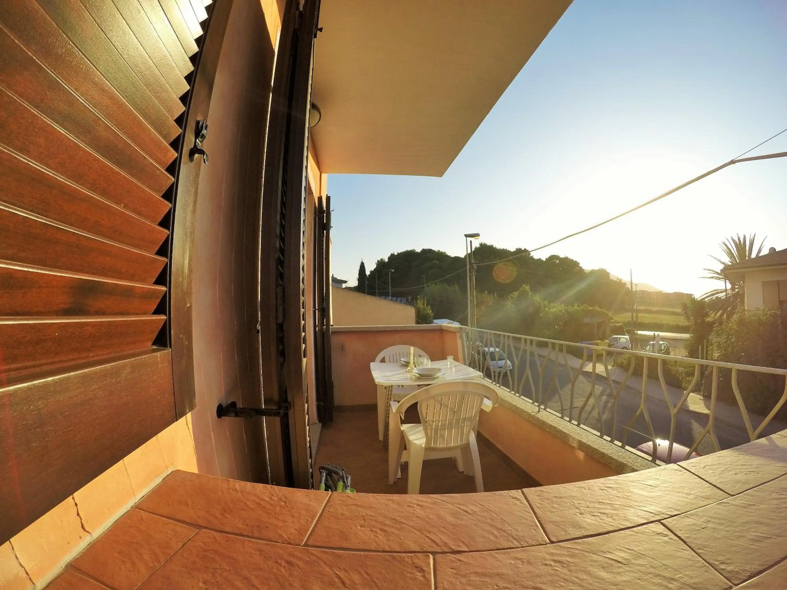 Balcony/Terrace in Casa Vacanze residence Cavour