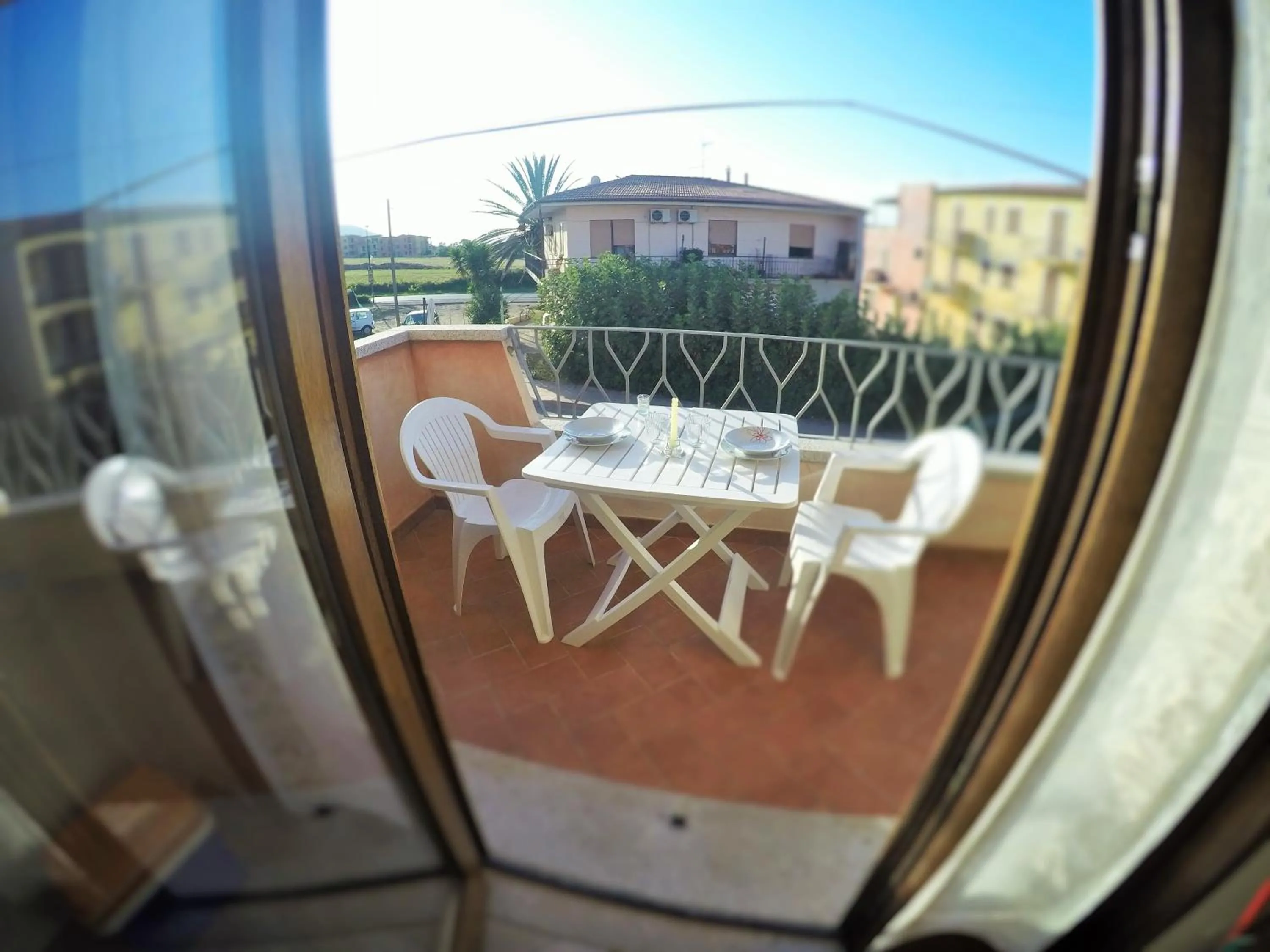 Balcony/Terrace in Casa Vacanze residence Cavour