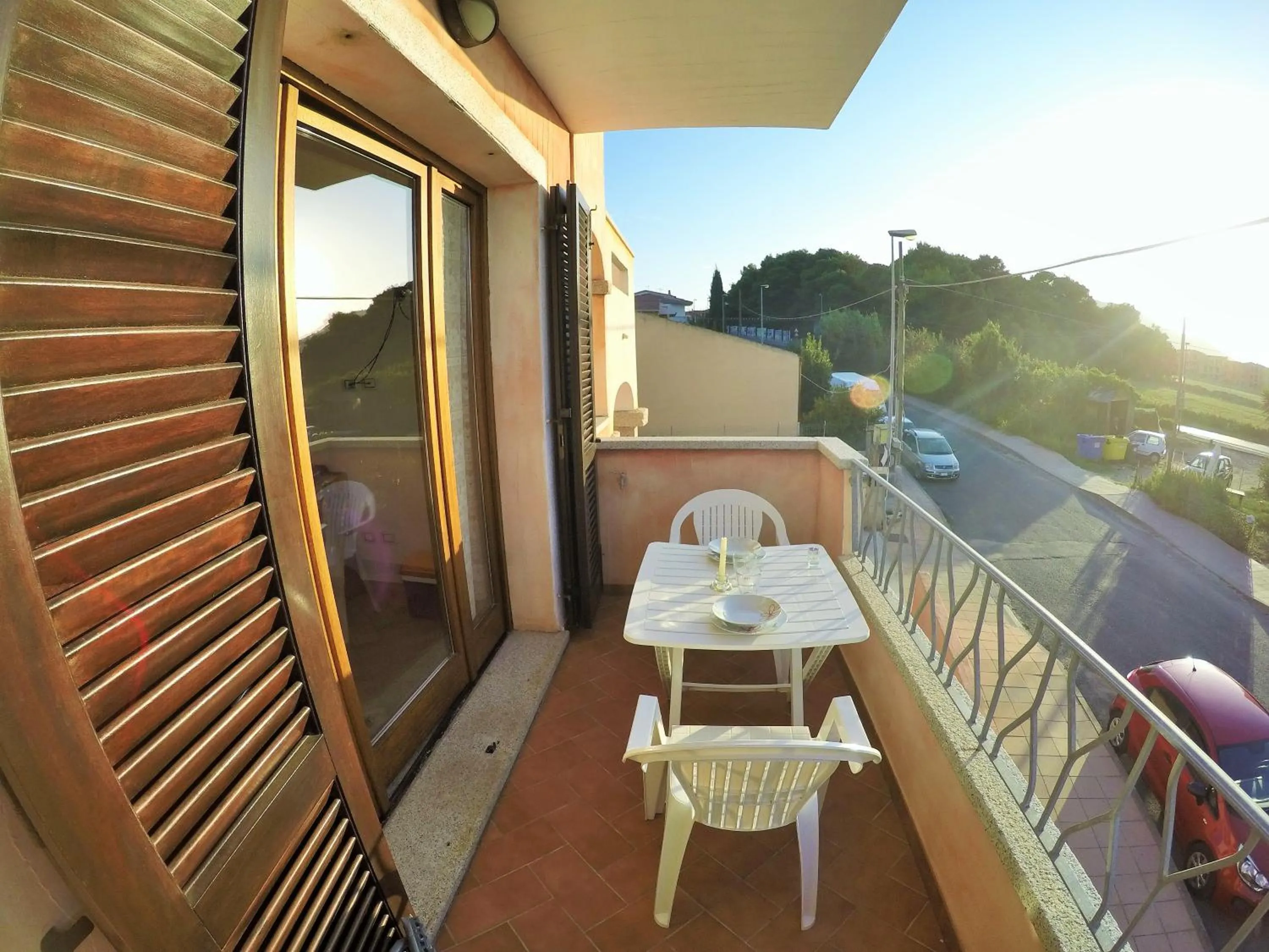 Balcony/Terrace in Casa Vacanze residence Cavour