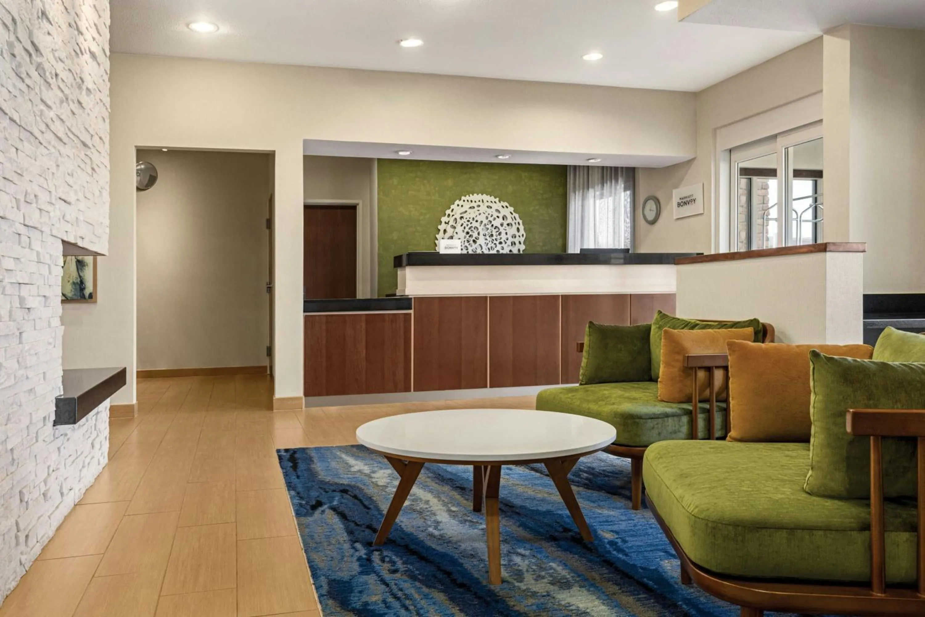 Lobby or reception in Fairfield Inn & Suites Findlay