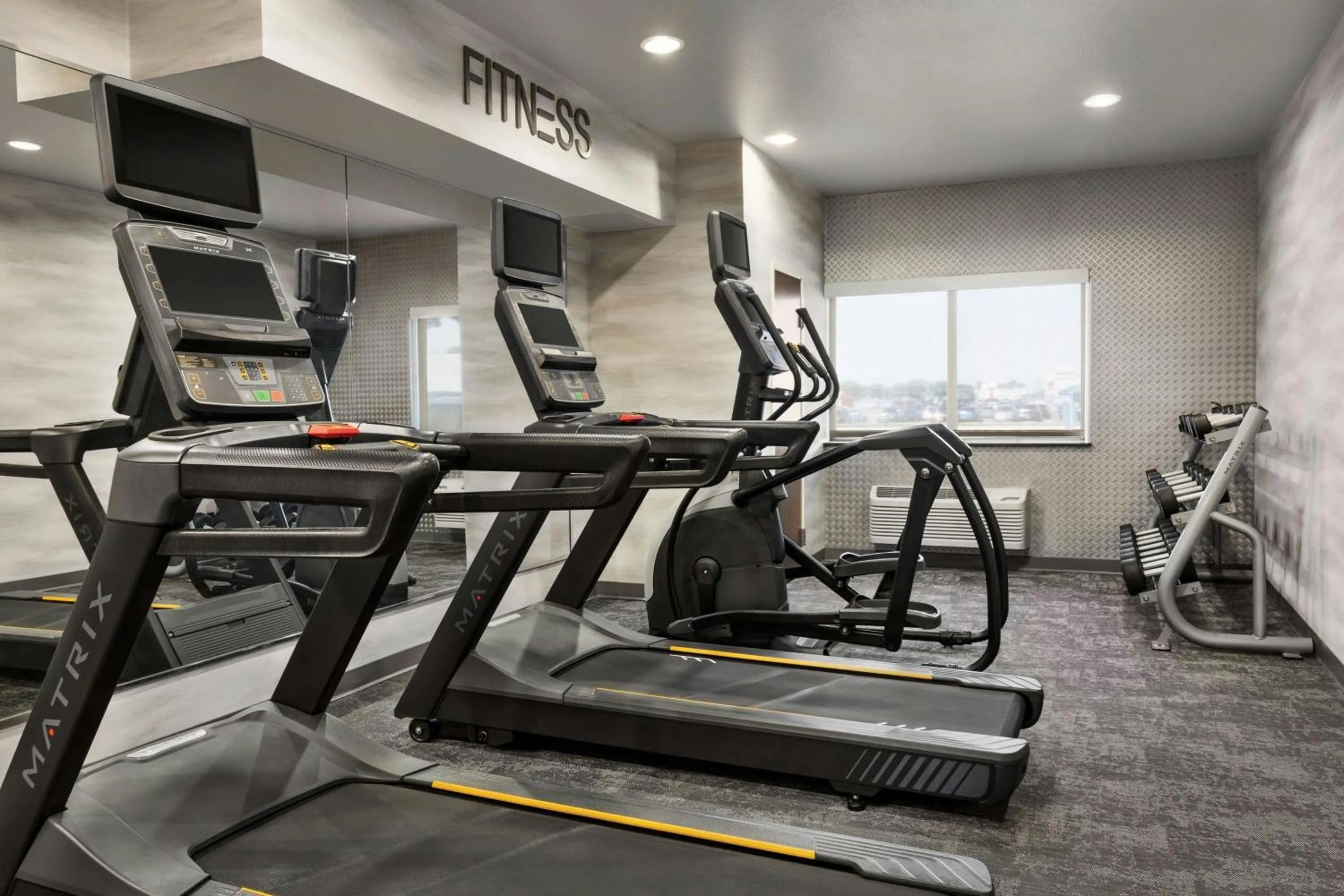 Fitness centre/facilities in Fairfield Inn & Suites Findlay