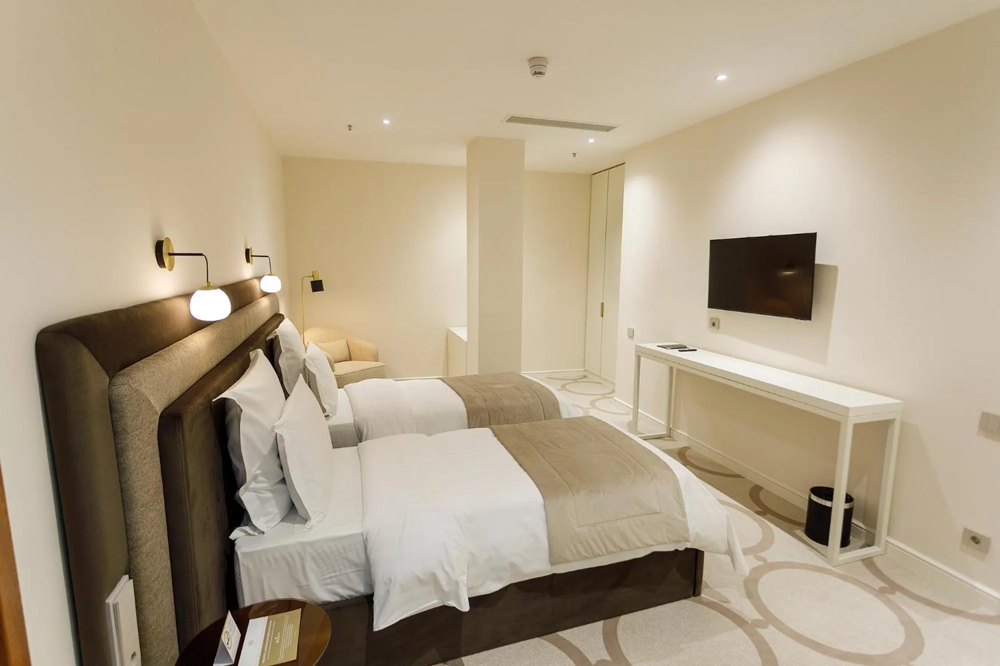 Bed in Ambassadori Tbilisi Hotel