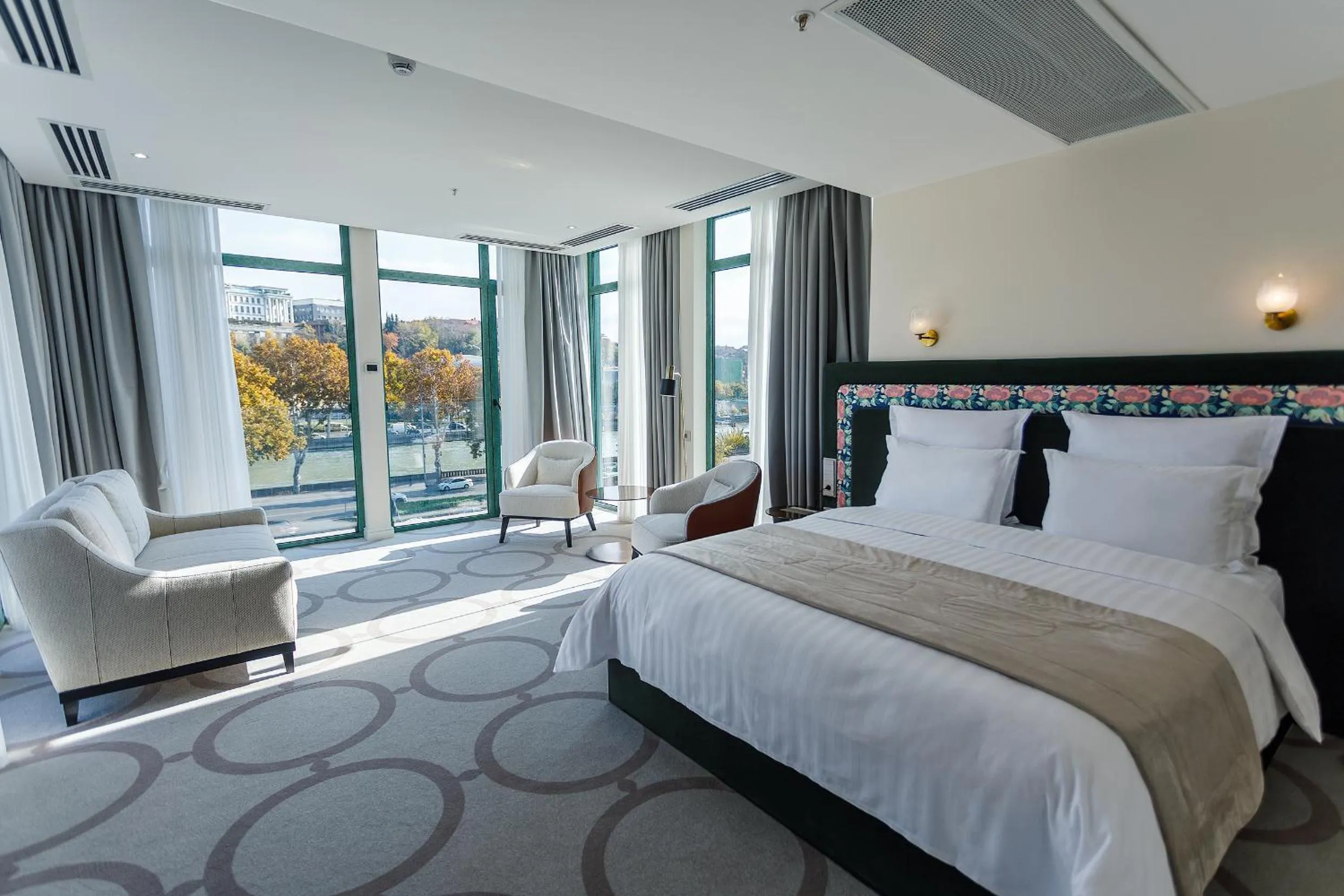 Bed in Ambassadori Tbilisi Hotel