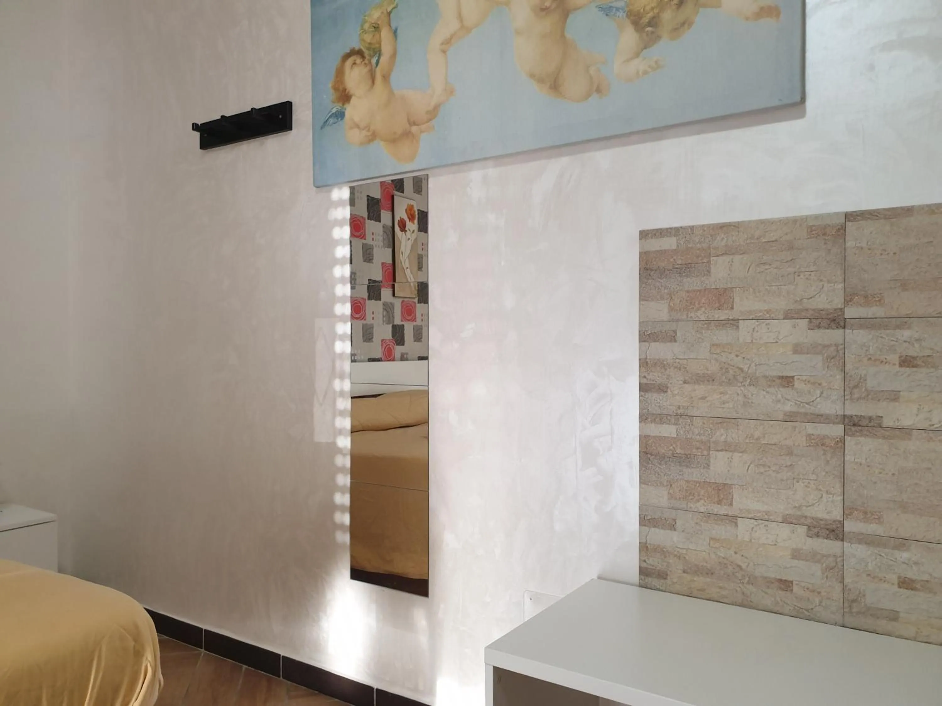 Bedroom, Bed in Cuscino e Cornetto