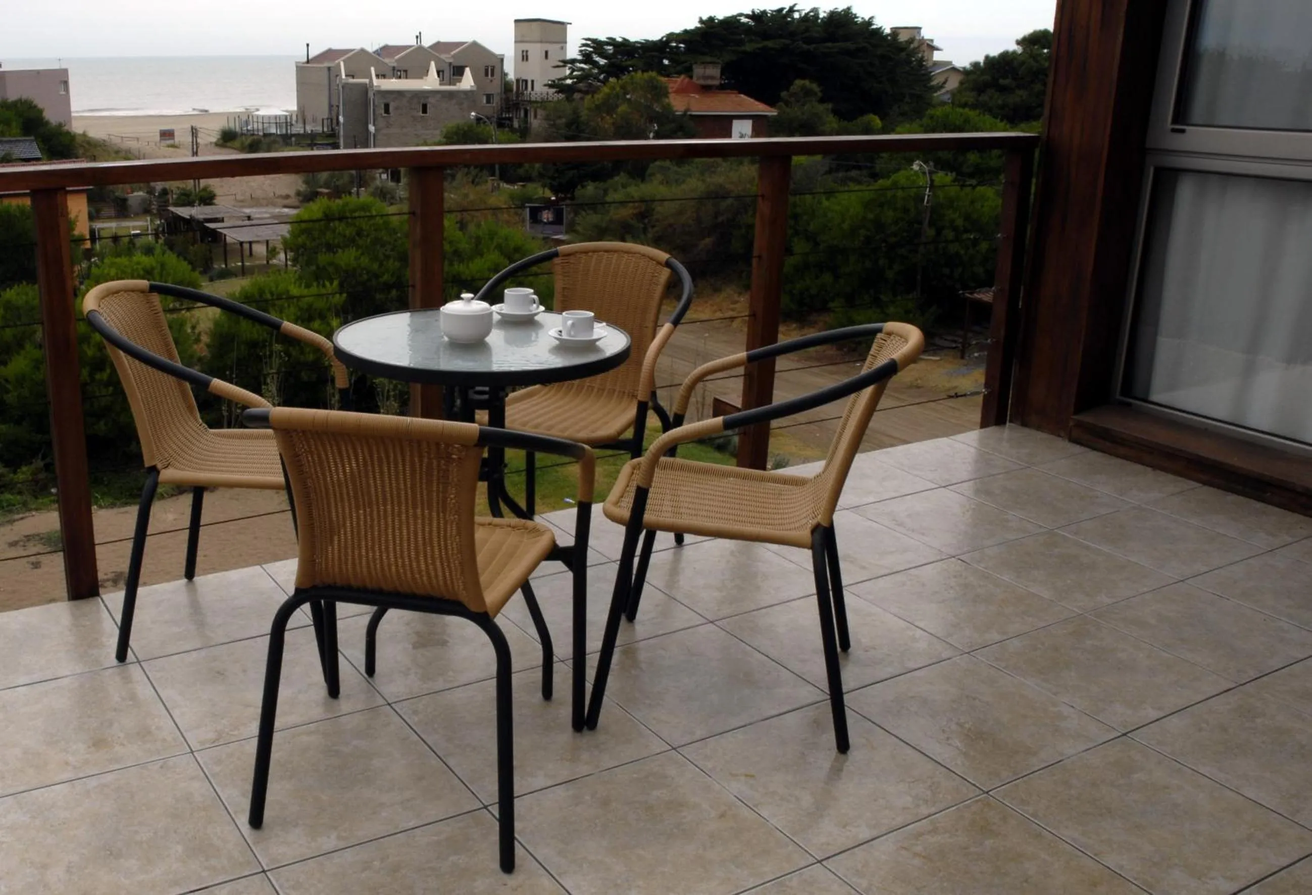 Balcony/Terrace in Viñas del Mar Apart & SPA Aparthotel