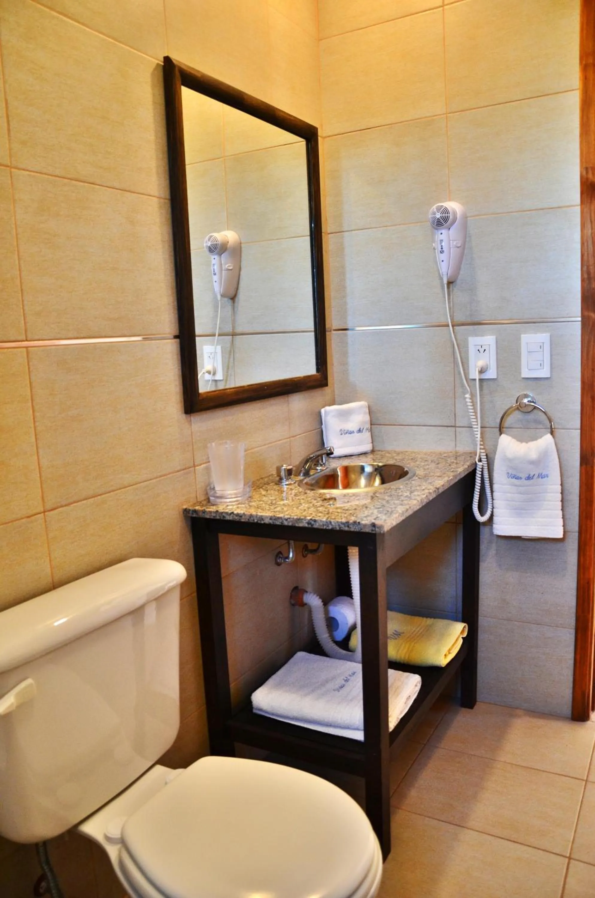 Bathroom in Viñas del Mar Apart & SPA Aparthotel