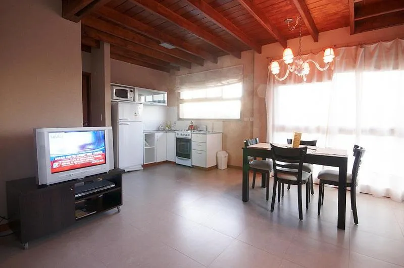 Kitchen or kitchenette in Viñas del Mar Apart & SPA Aparthotel