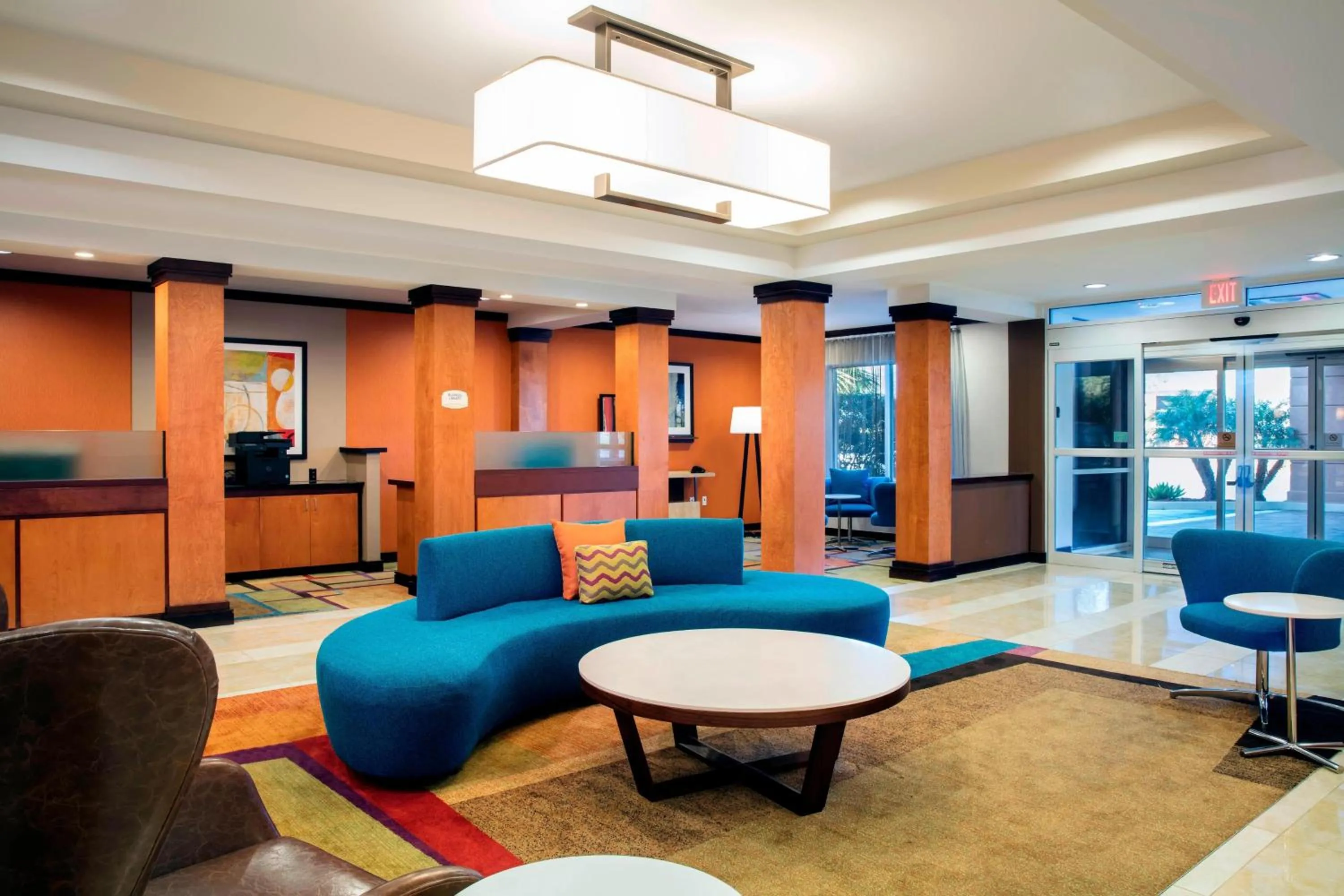 Lobby or reception in Fairfield Inn and Suites by Marriott Lakeland Plant City