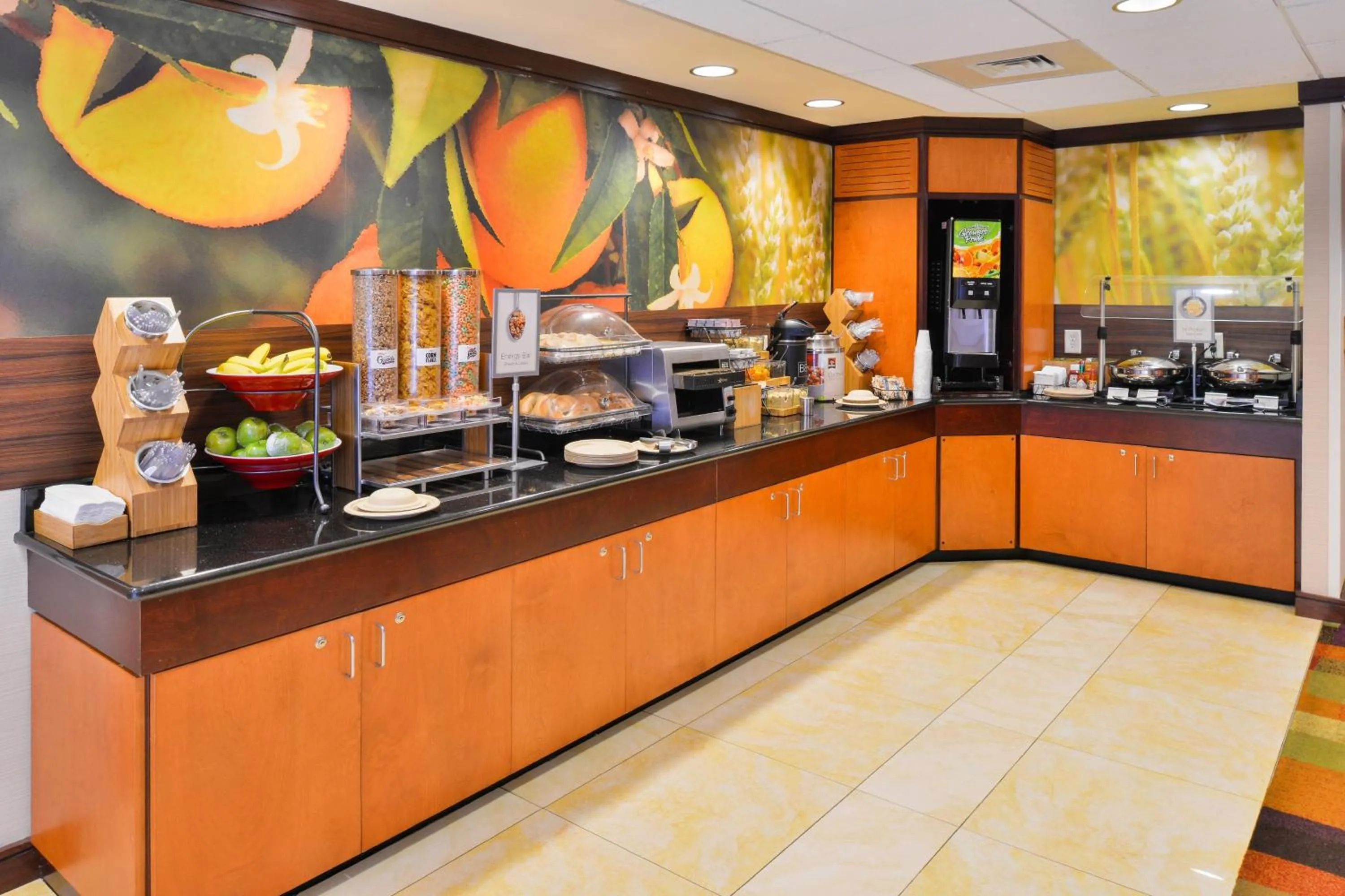 Breakfast in Fairfield Inn and Suites by Marriott Asheboro