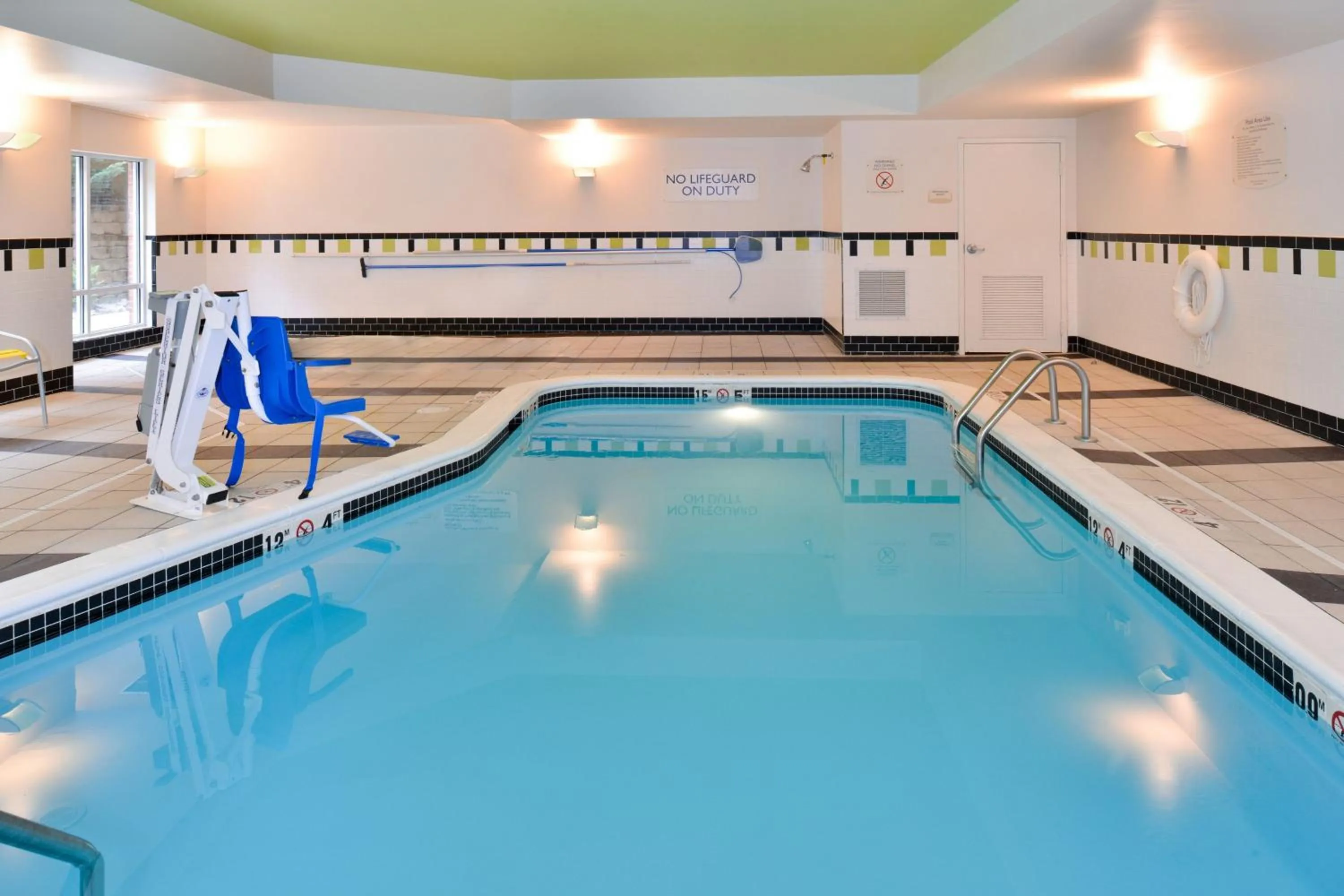Swimming pool in Fairfield Inn and Suites by Marriott Asheboro