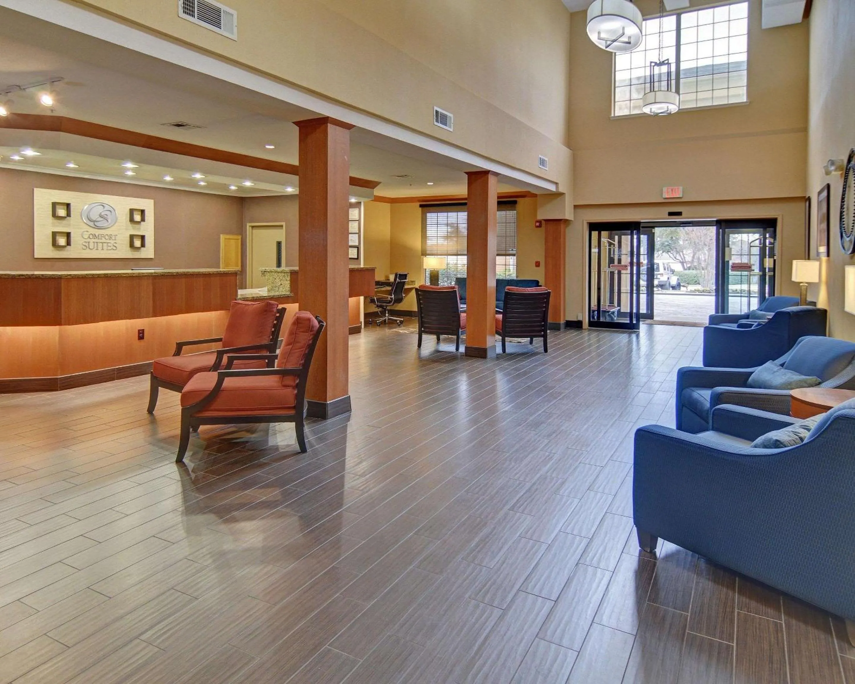 Lobby or reception in Comfort Suites Roanoke - Fort Worth North