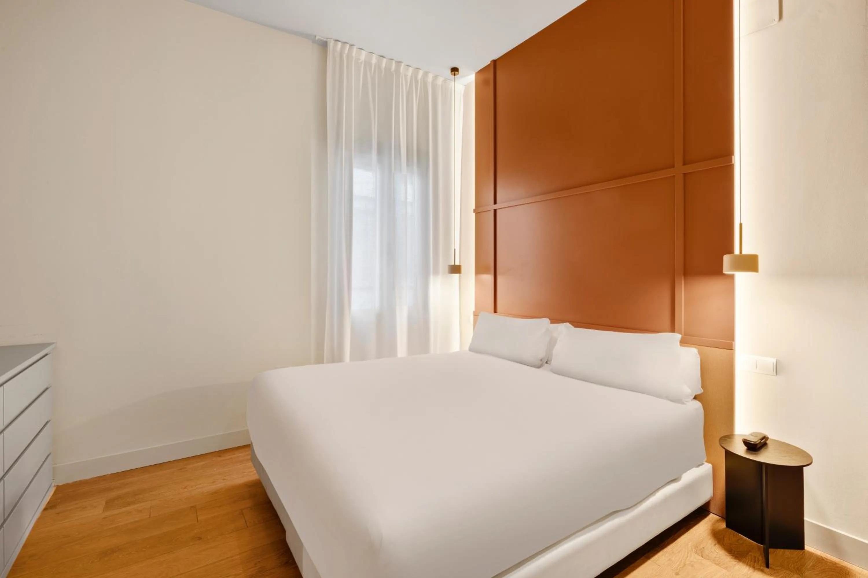 Bed in B&B HOTEL Apartamentos Madrid Centro Fuencarral 46