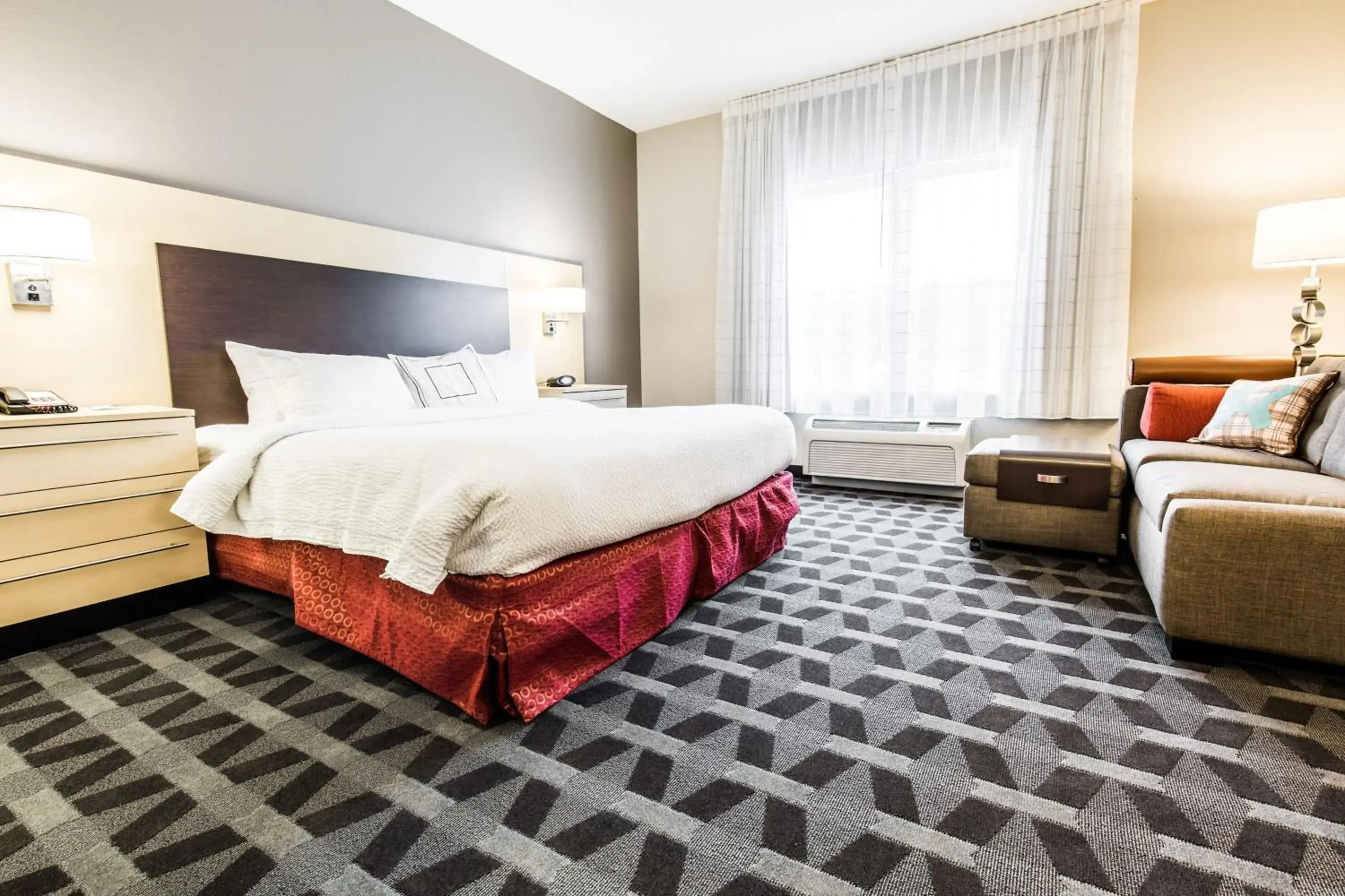 King Studio with Sofa Bed - Hearing Accessible in TownePlace Suites by Marriott Gilford King Studio with Sofa Bed - Hearing Accessible in TownePlace Suites by Marriott Gilford